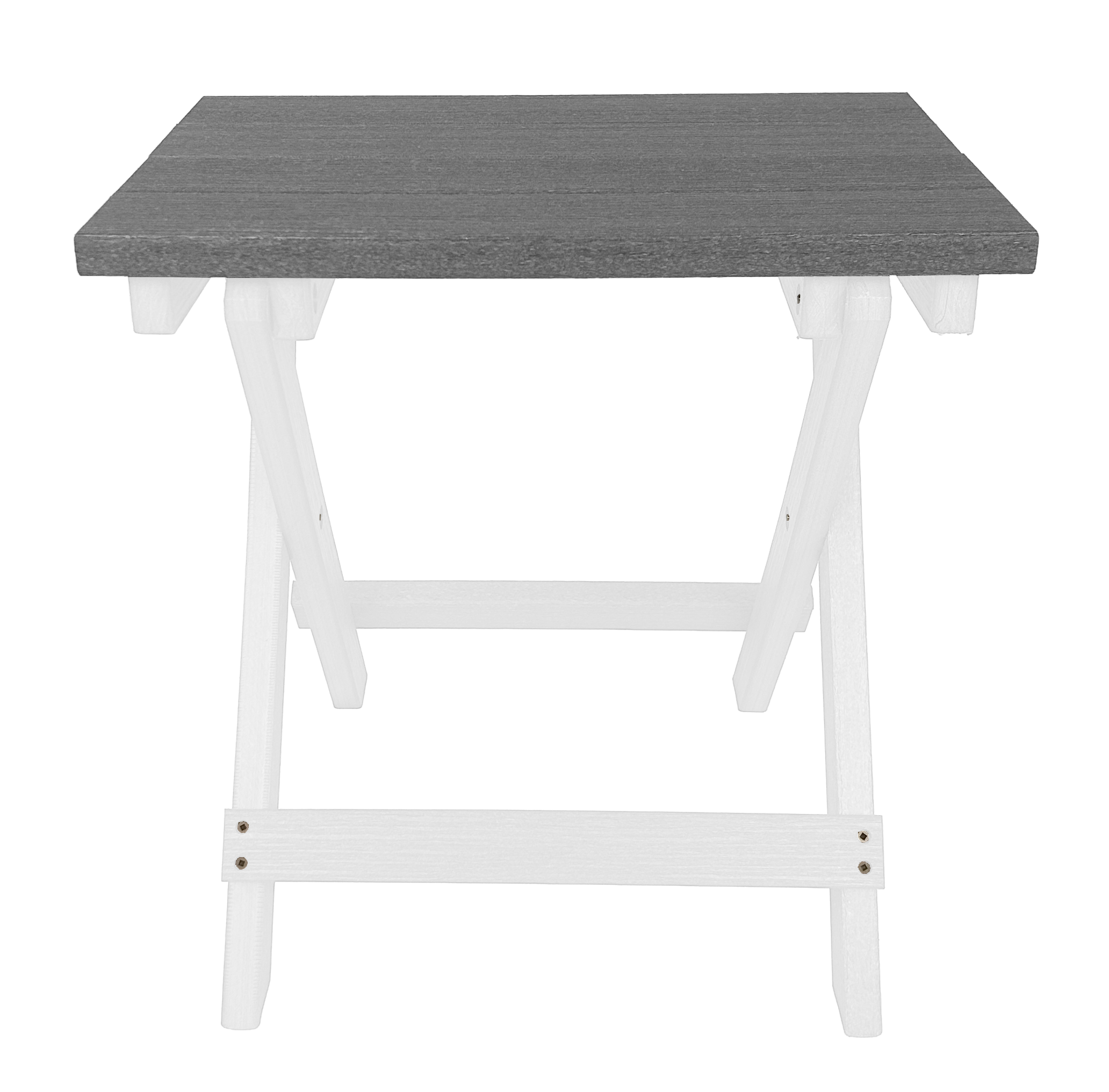 Folding Side Table w/ Removable Serving Tray - Ships Fully Assembled