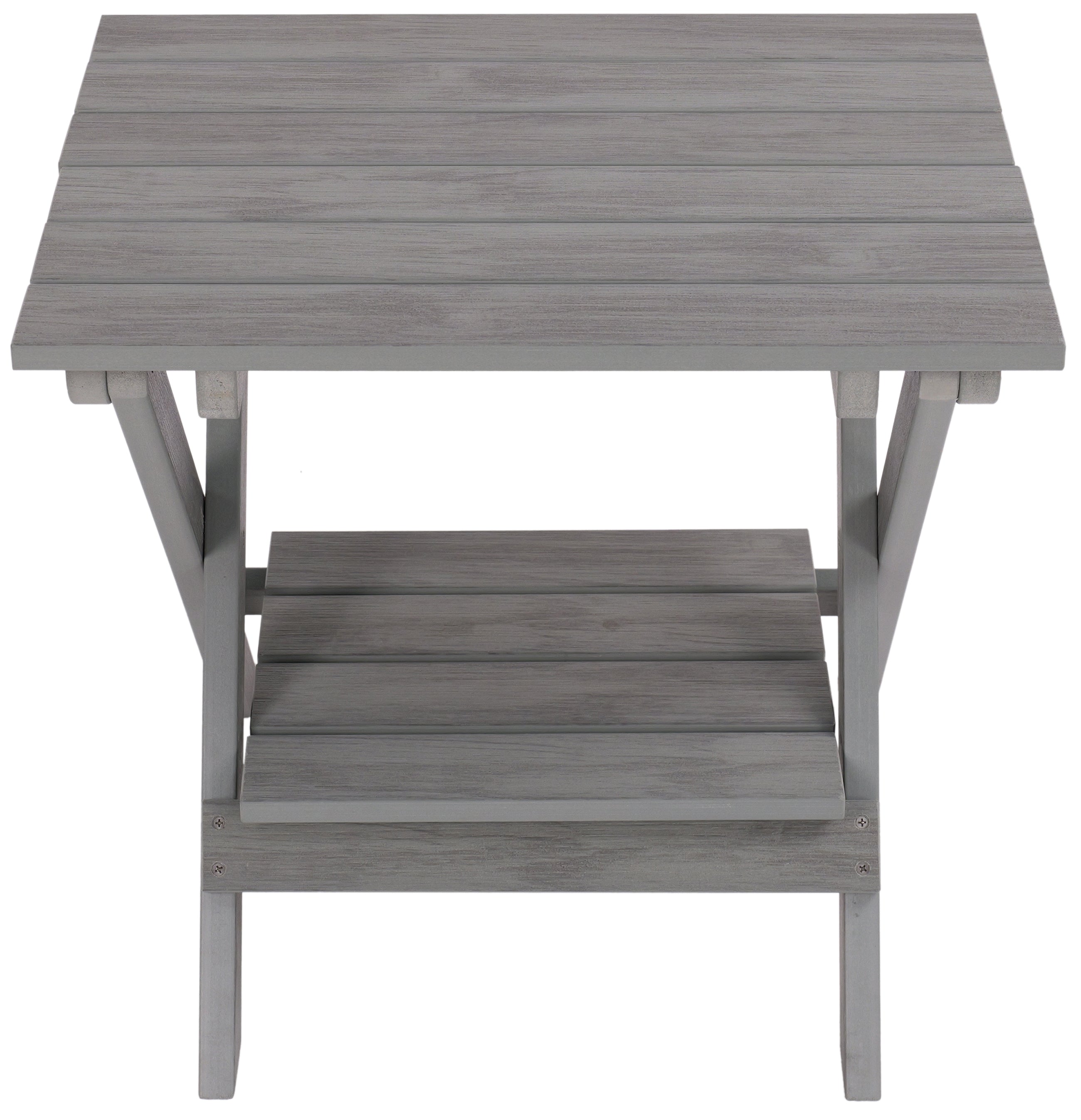 Folding Side Table With Removable Serving Tray - Ships Fully Assembled
