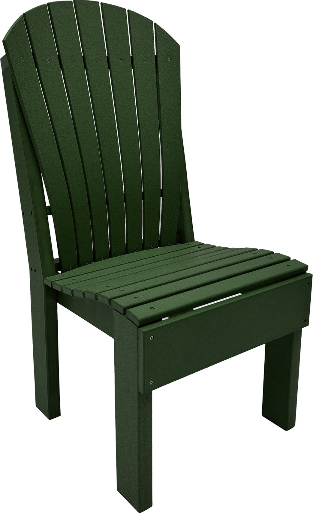 7-Piece Farmhouse Adirondack Dining Table Set With 2 Arm Chairs And 4 Side Chairs