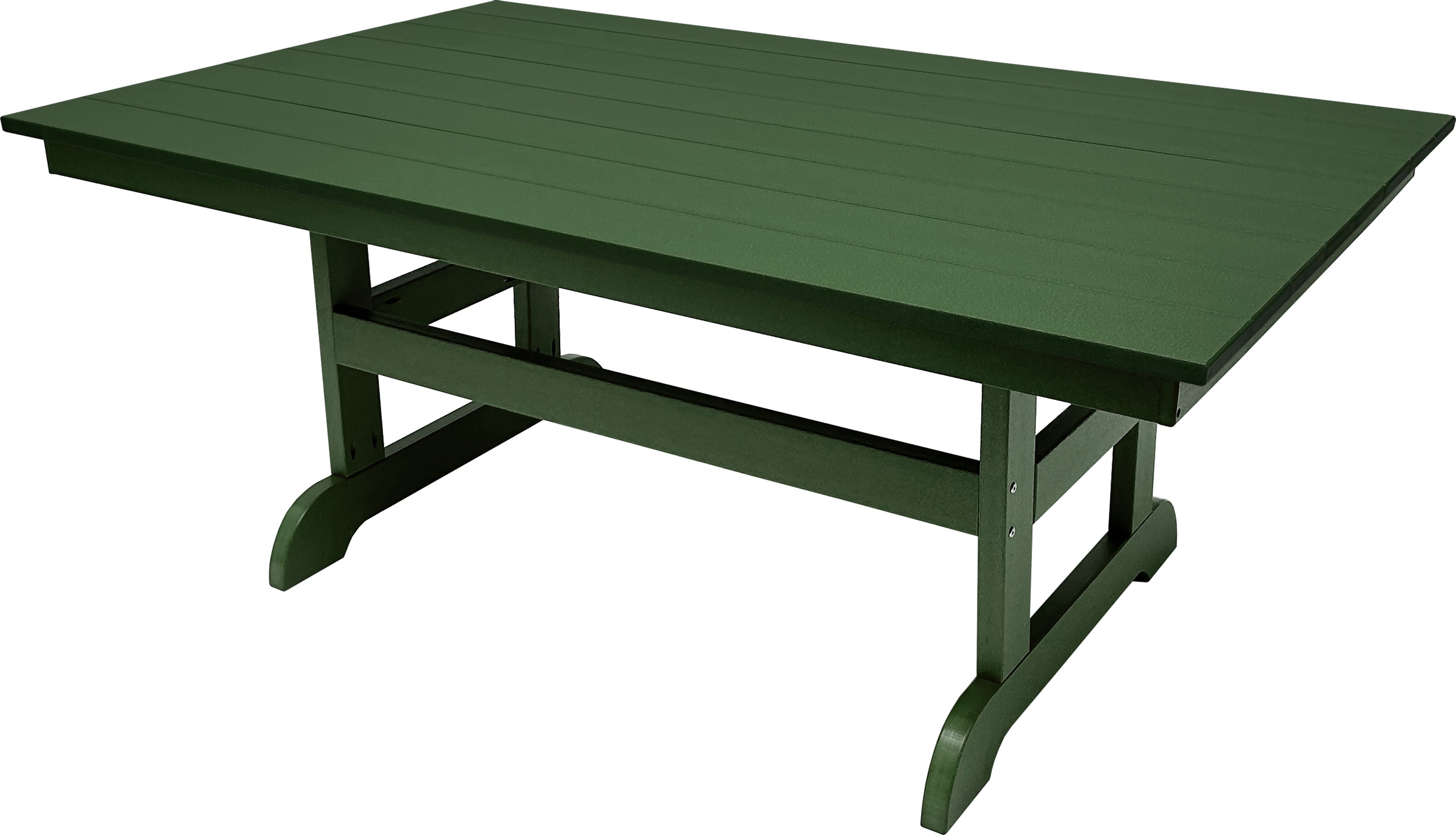 7-Piece Farmhouse Adirondack Dining Table Set With 2 Arm Chairs And 4 Side Chairs