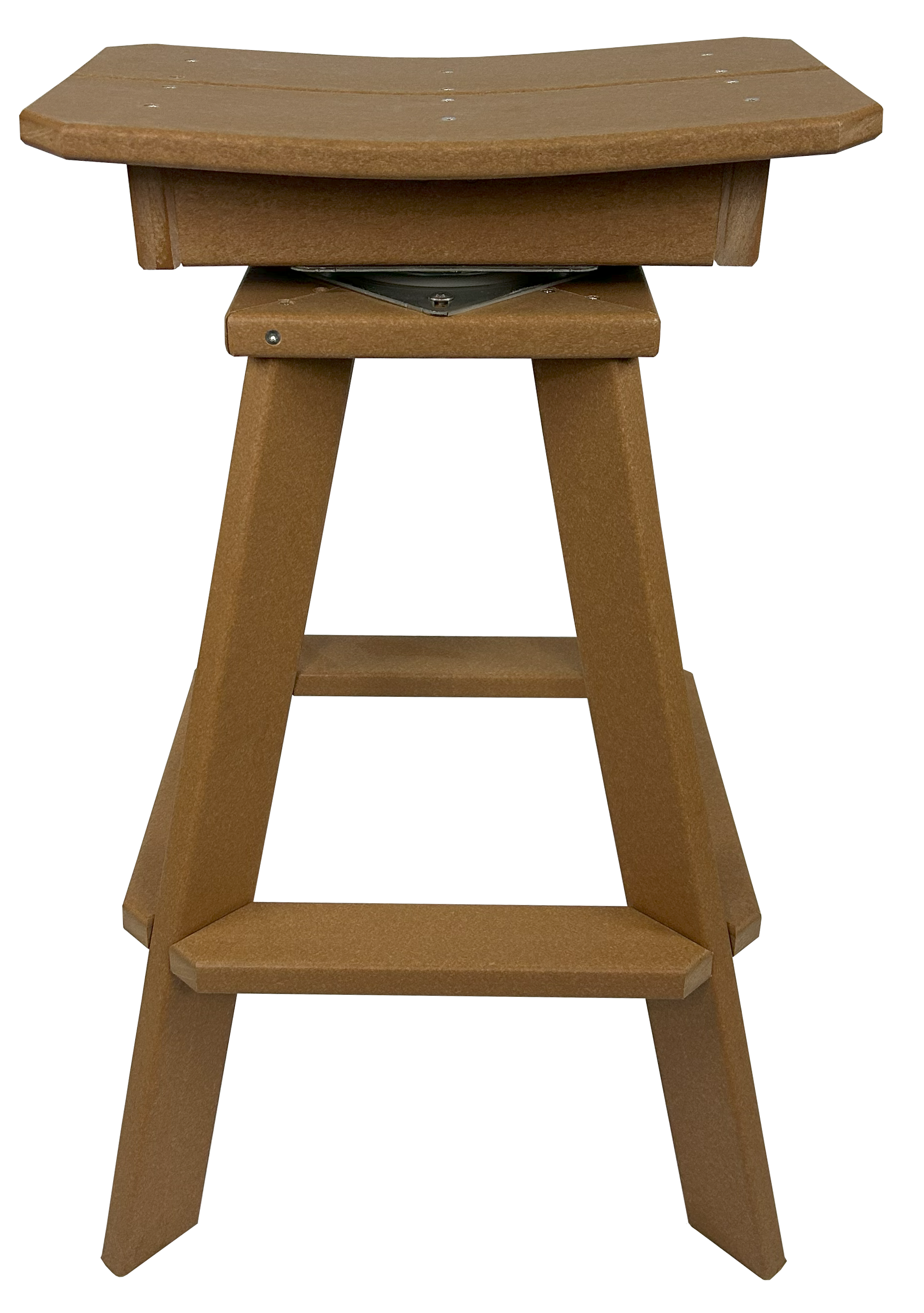 Set of 6 - Swivel Saddle Bar Stools