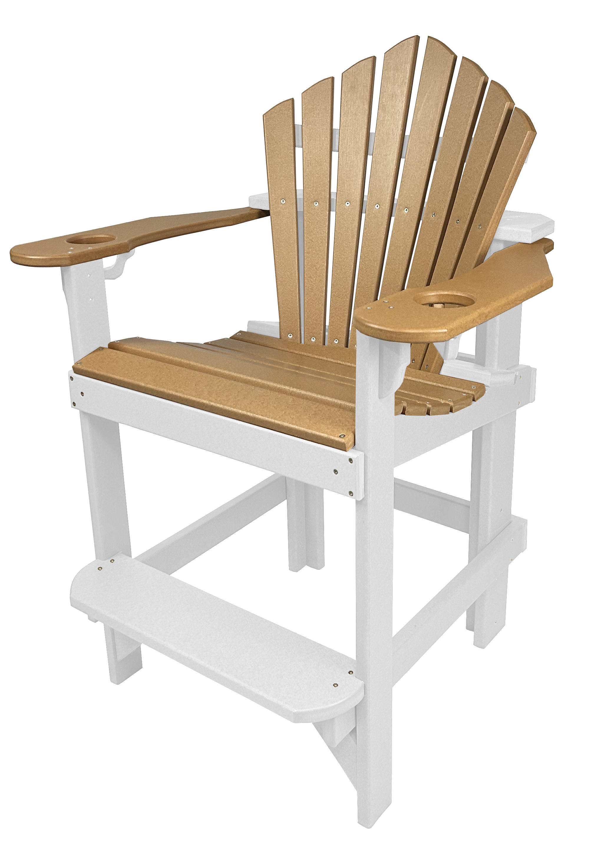 Set of 6 - Bridgewater Counter Chairs With Built In Cupholders