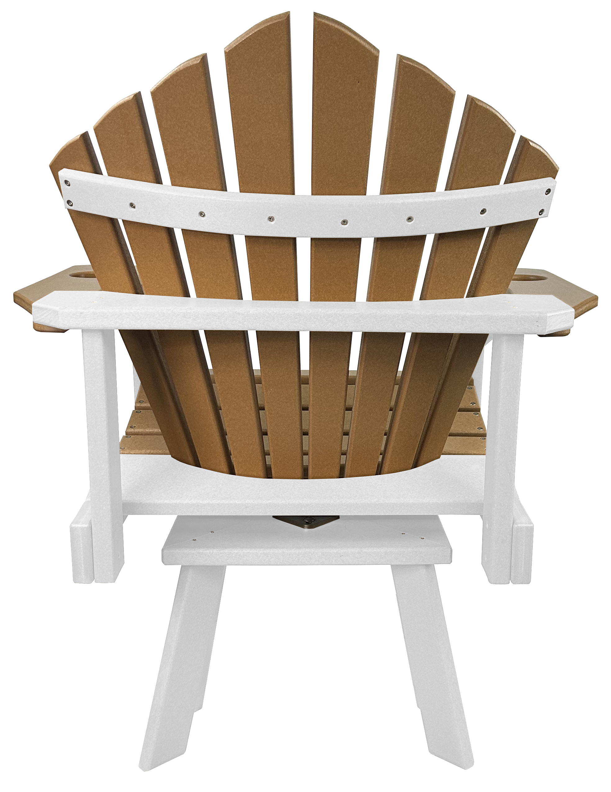 5-Piece 44”rd. Bridgewater Swivel Dining Set With Built In Cupholders