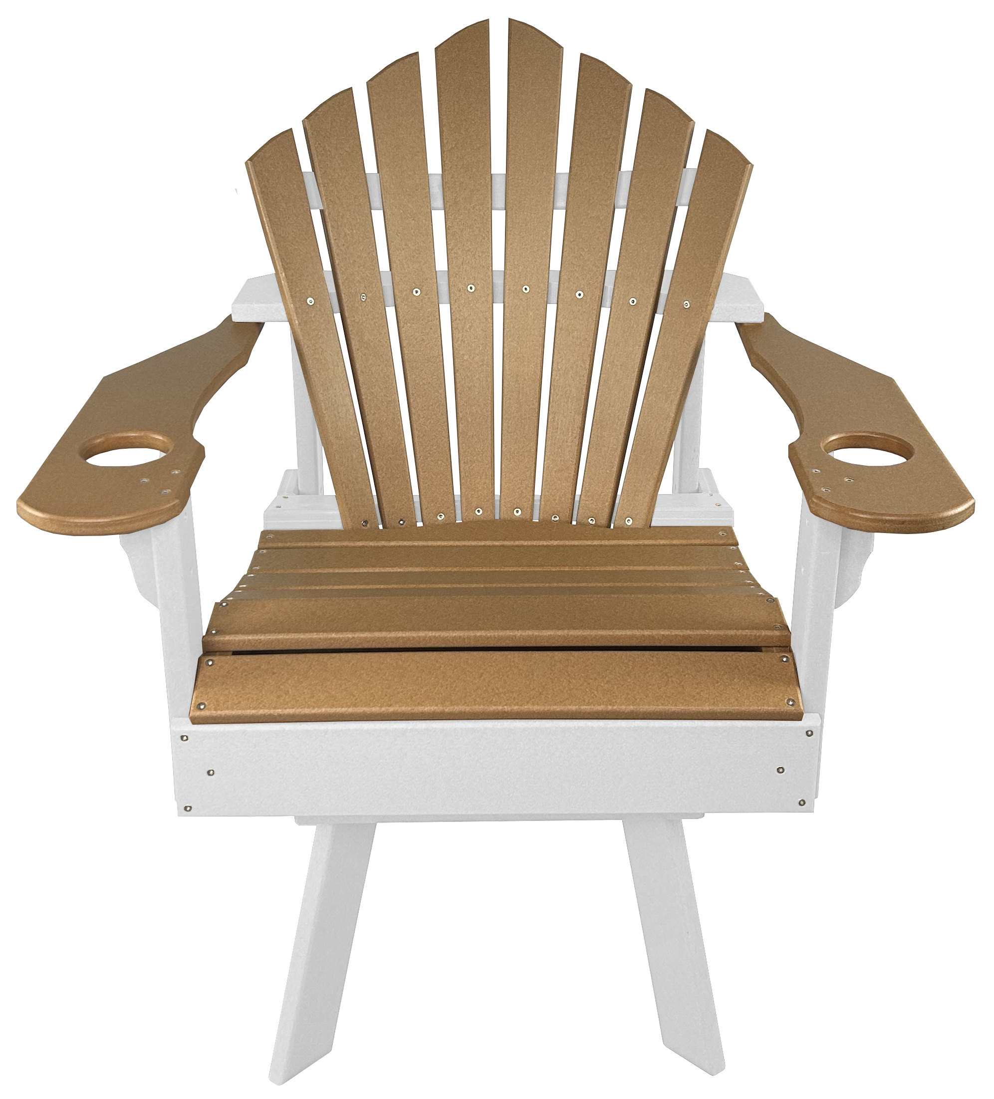 7-Piece 60”rd. Bridgewater Swivel Dining Set With Built In Cupholders
