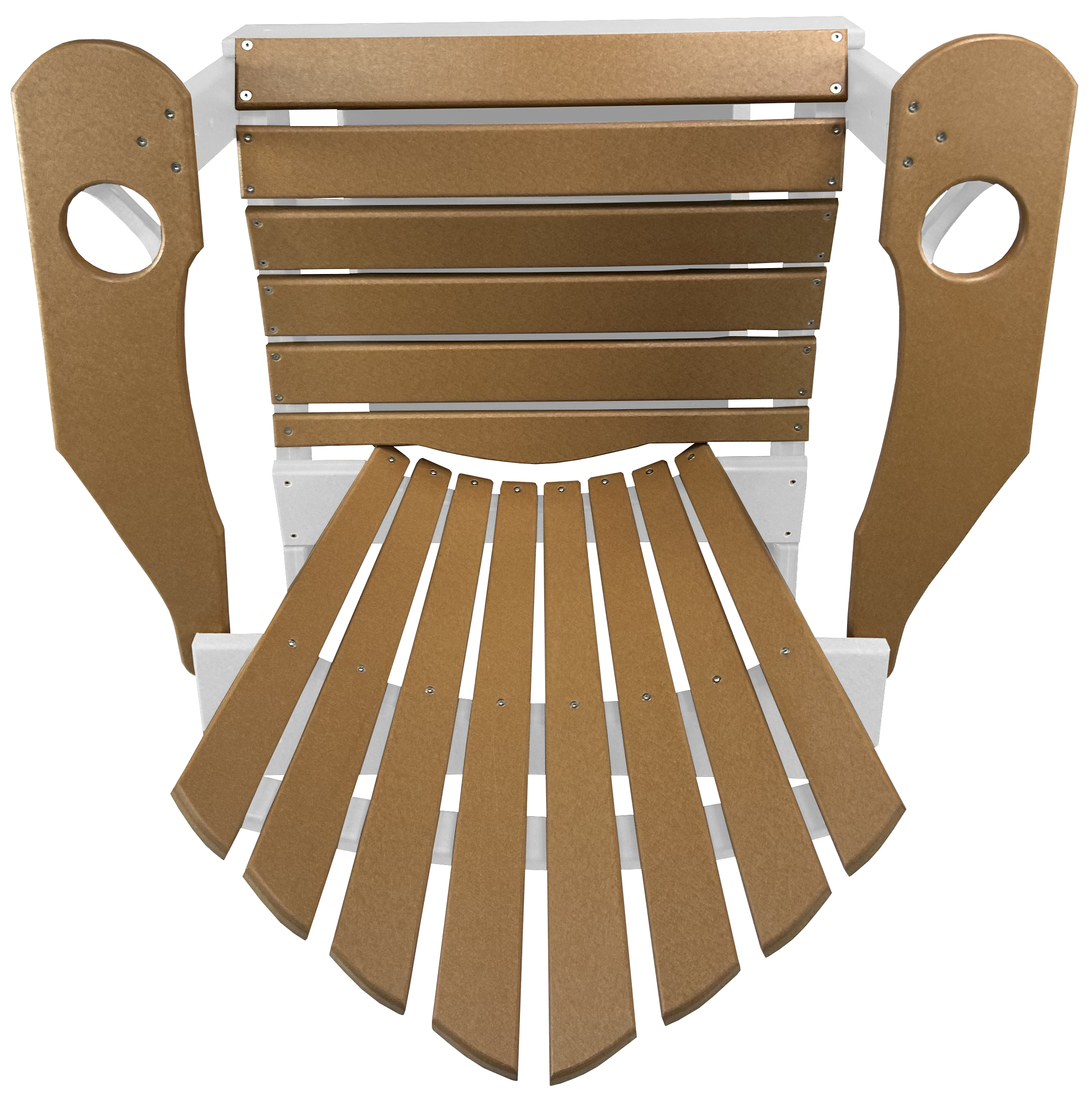 7-Piece 60”rd. Bridgewater Swivel Dining Set With Built In Cupholders