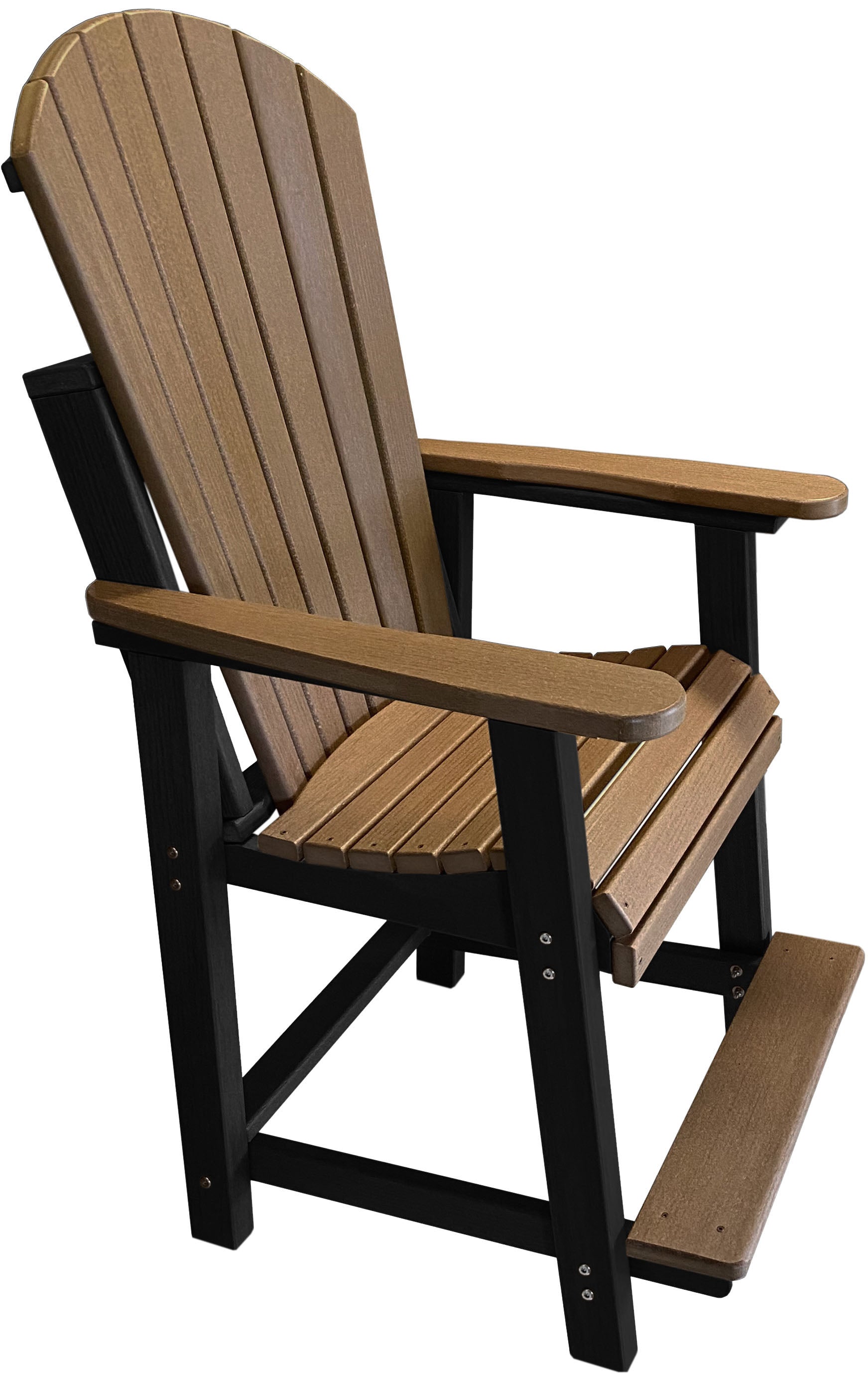 5-Piece Classic Adirondack Counter Height Dining Table Set