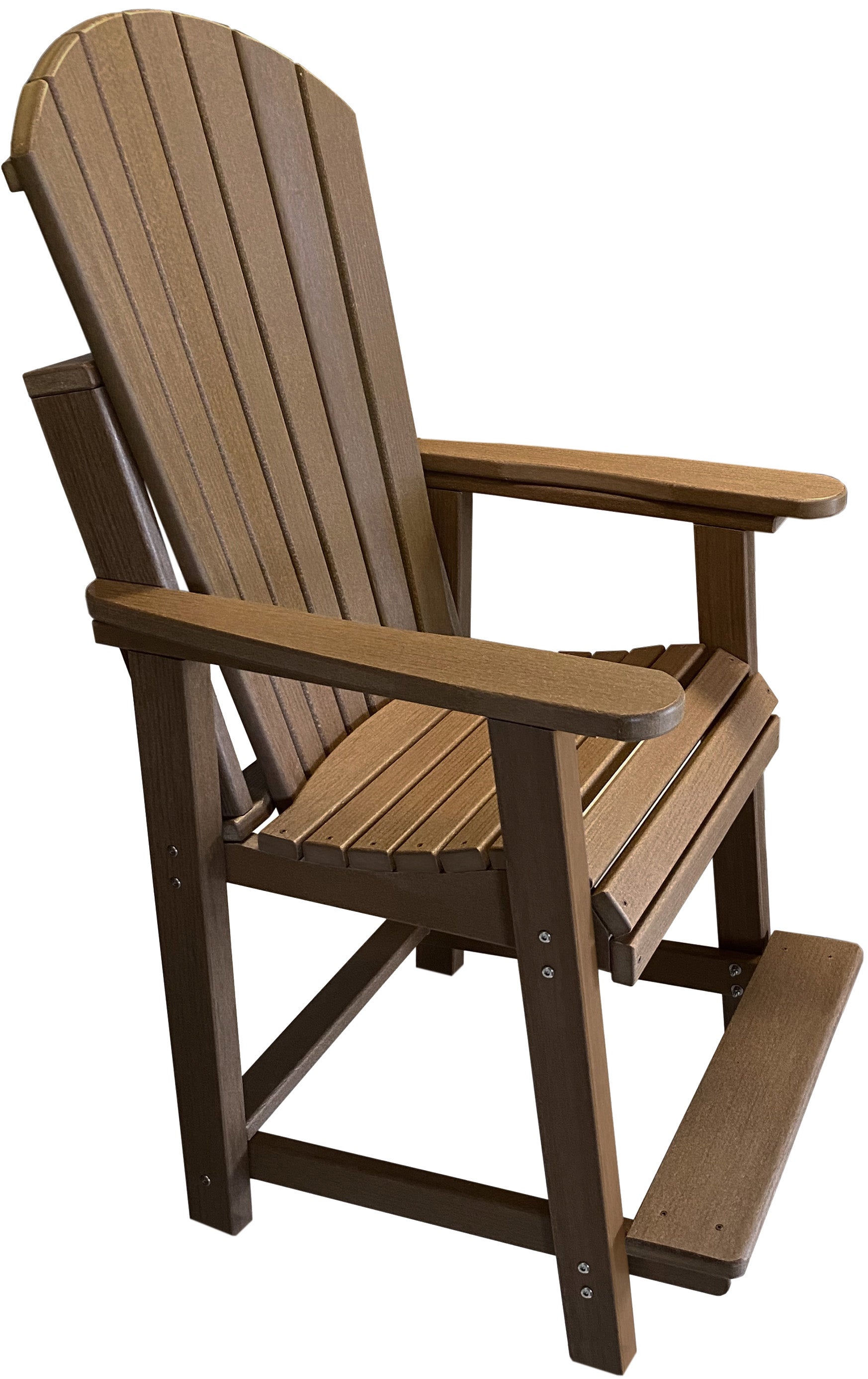 5-Piece Classic Adirondack Counter Height Dining Table Set