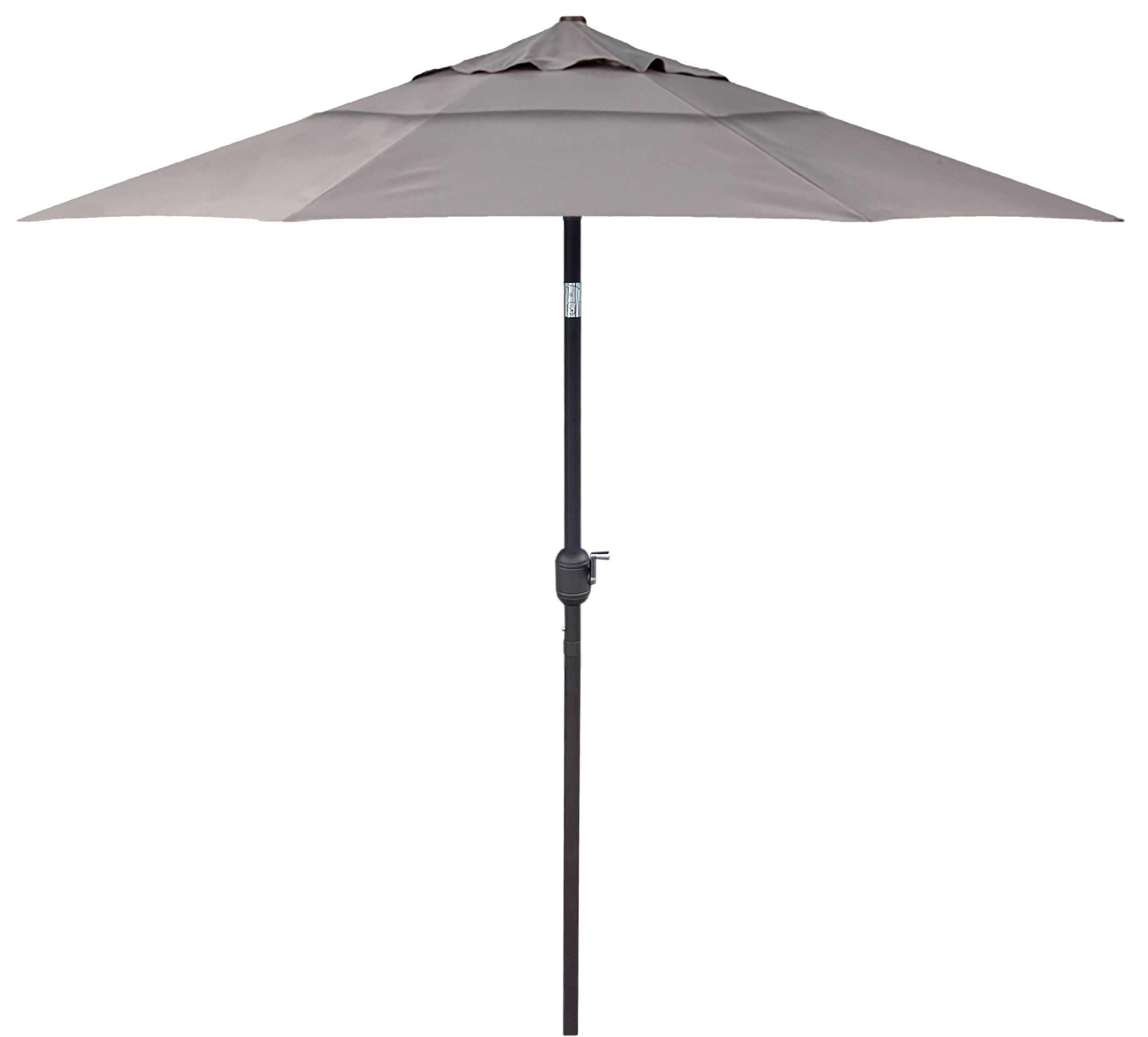 9'ft Patio Umbrella Push Button Tilt Sunbrella® Double Wind Vents