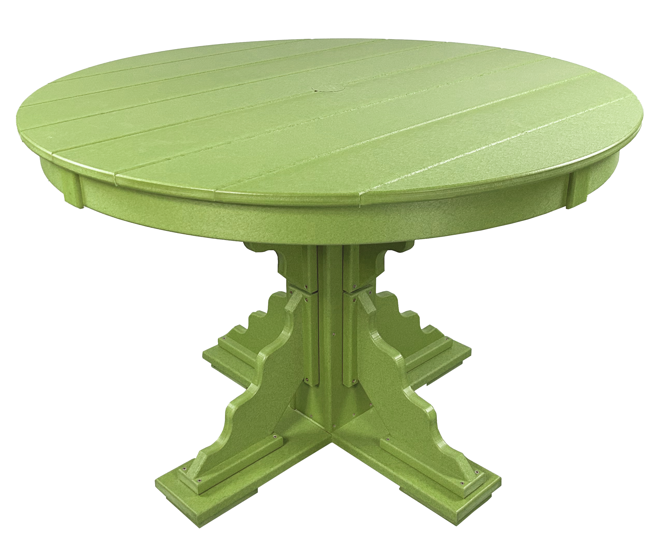 5-Piece 44”rd. Bridgewater Swivel Dining Set With Built In Cupholders