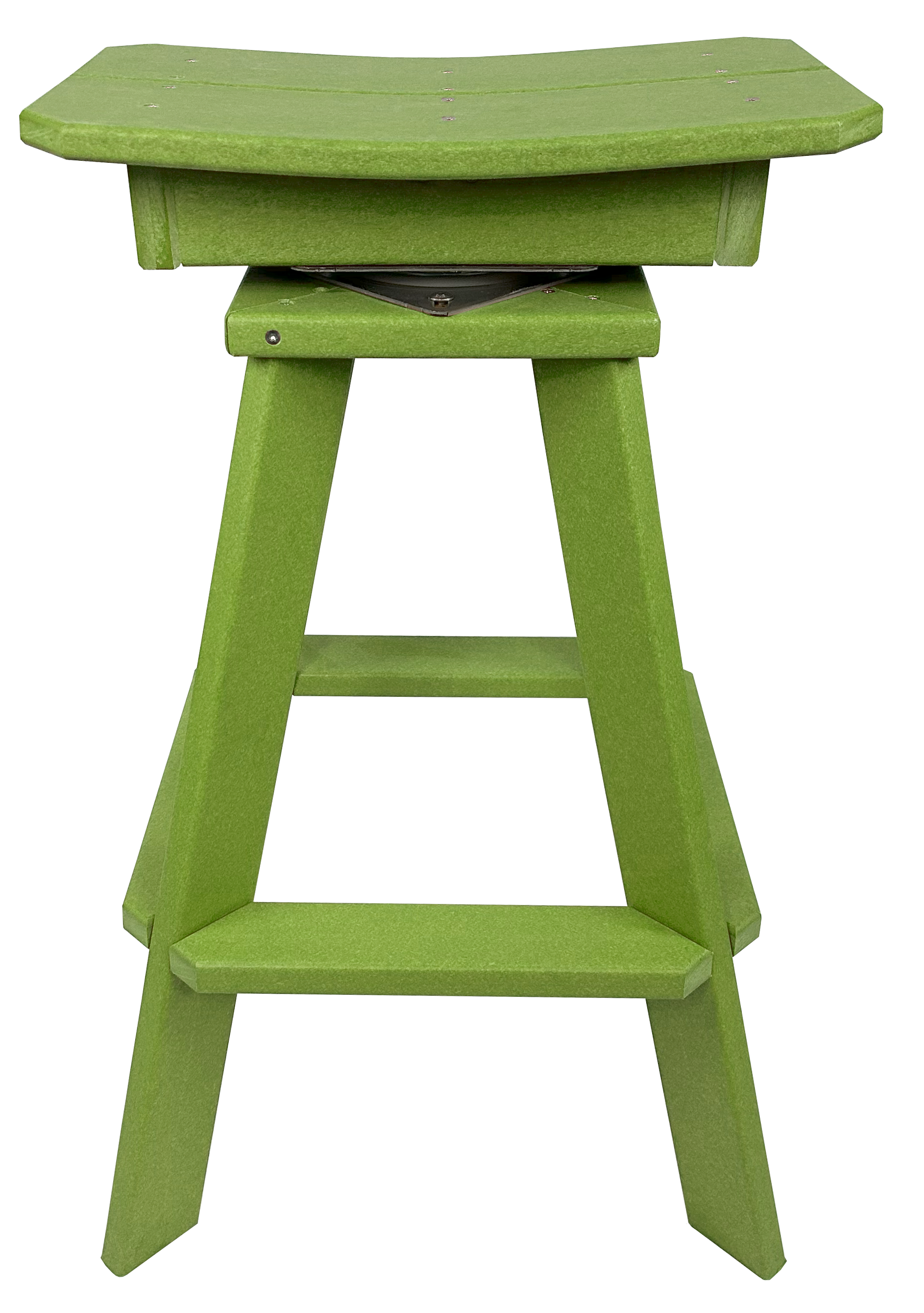 Set of 6 - Swivel Saddle Bar Stools
