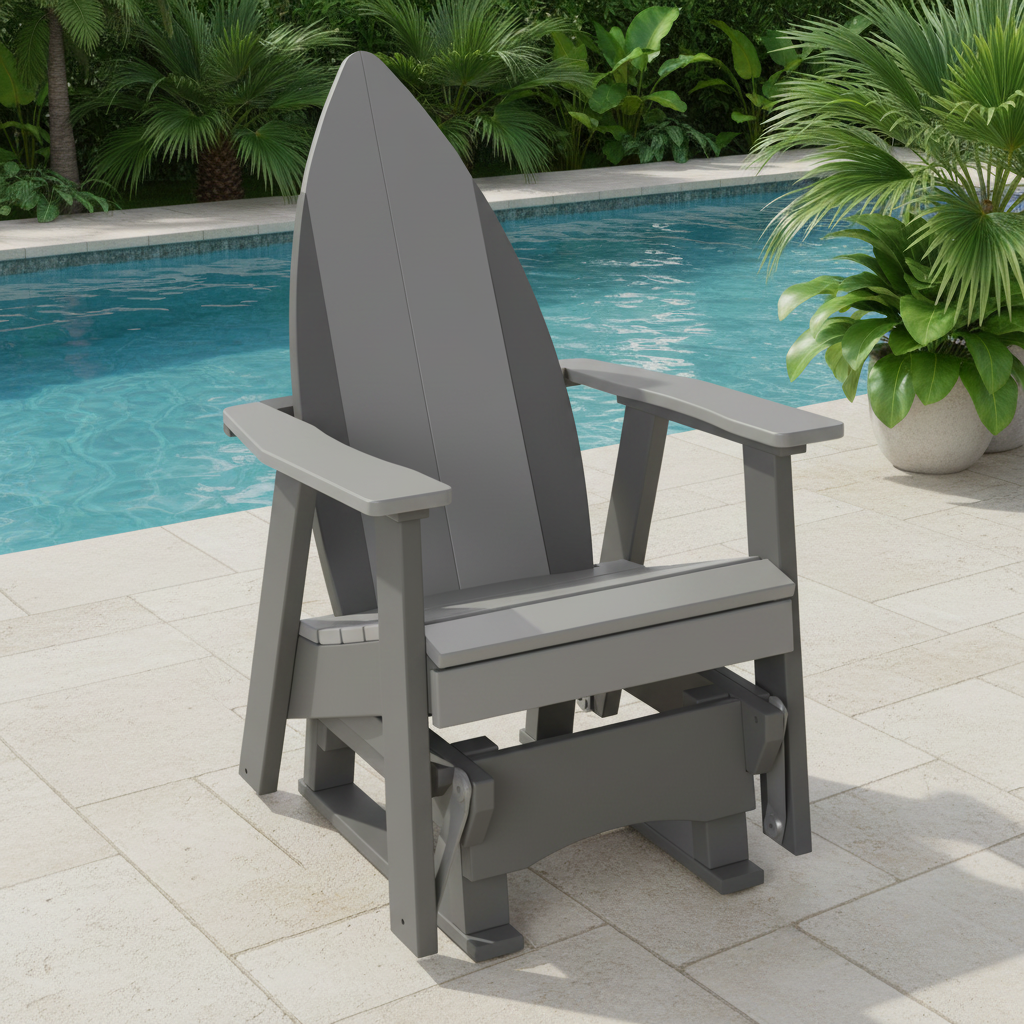 DuraWeather Poly SURFBOARD NOSE 2 GLIDER CHAIR
