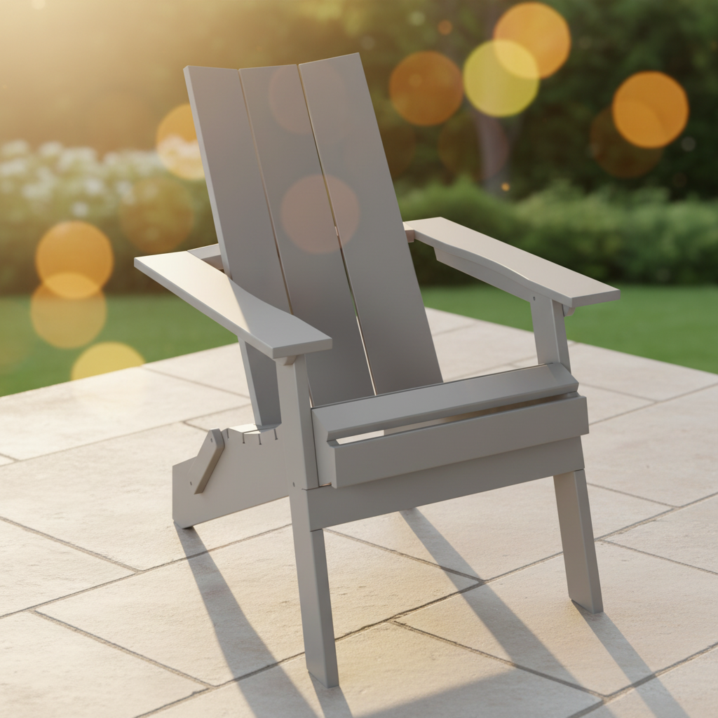DuraWeather Poly MODERN FOLDING ADIRONDACK