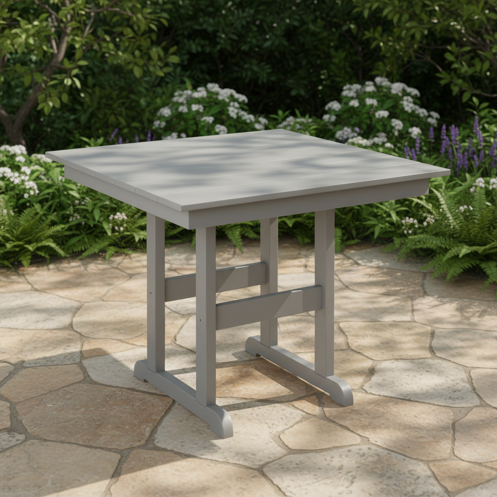 DuraWeather Poly 38 SQUARE TABLE