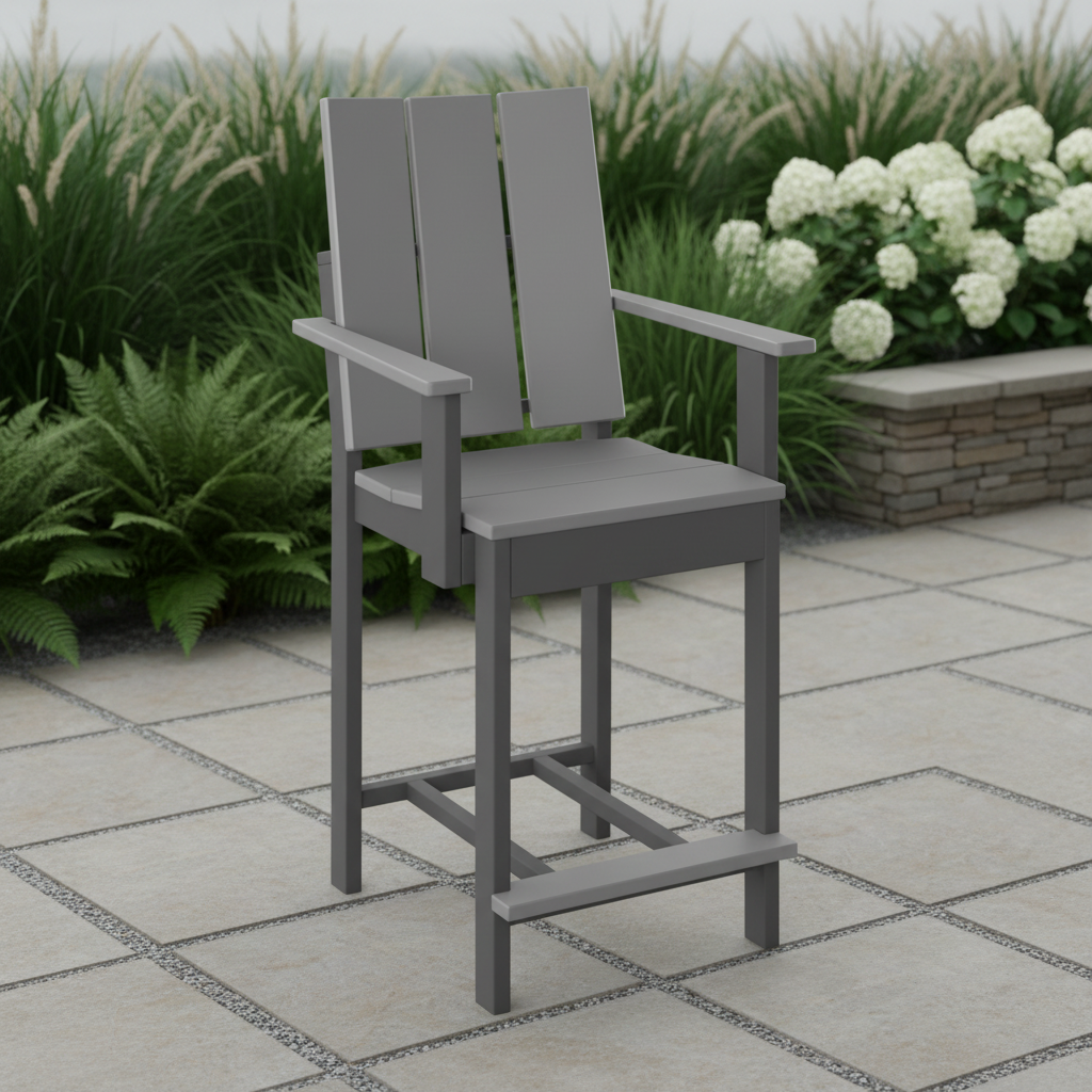 DuraWeather Poly MODERN DINING CHAIR