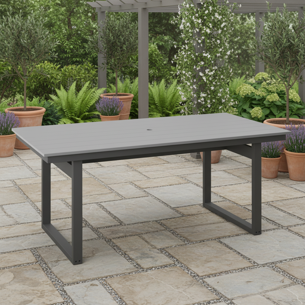 DuraWeather Poly MODERN 38 x 74 TABLE