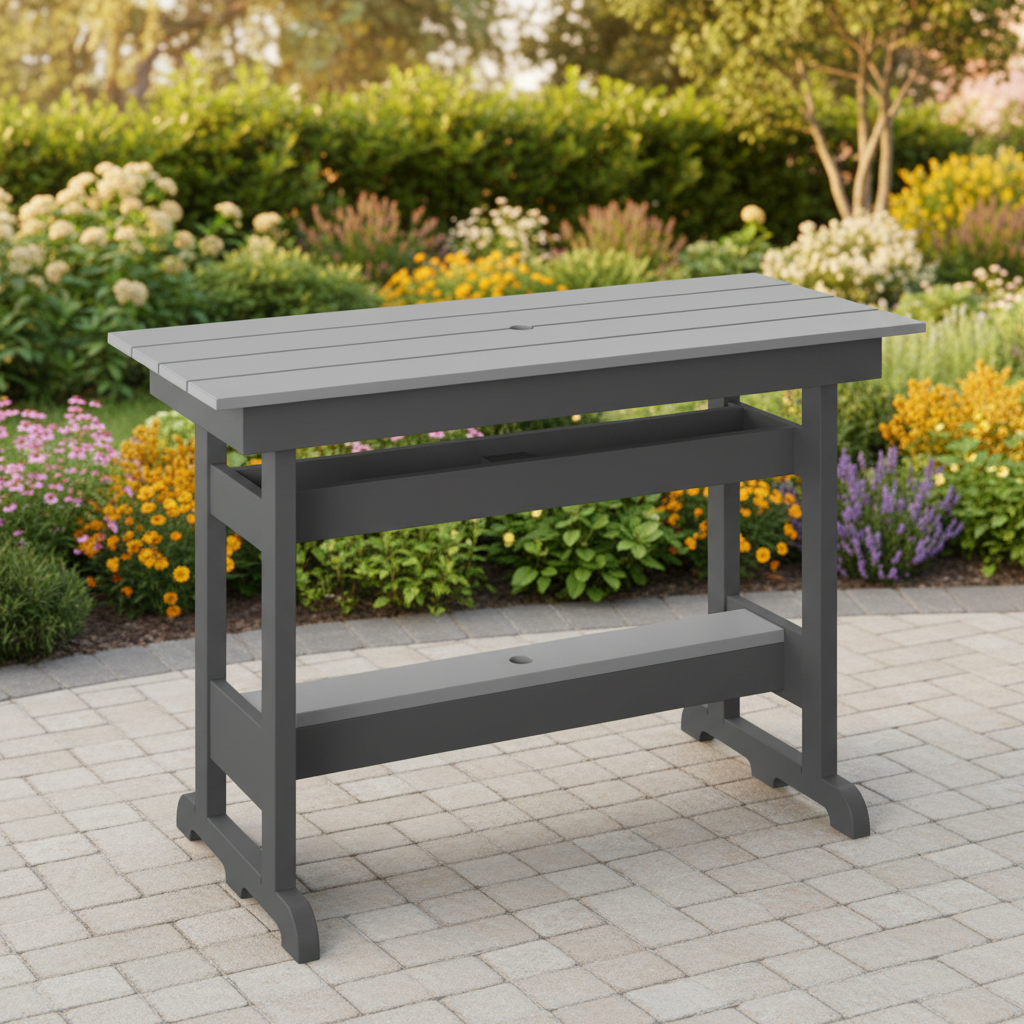 DuraWeather Poly BAR TABLE