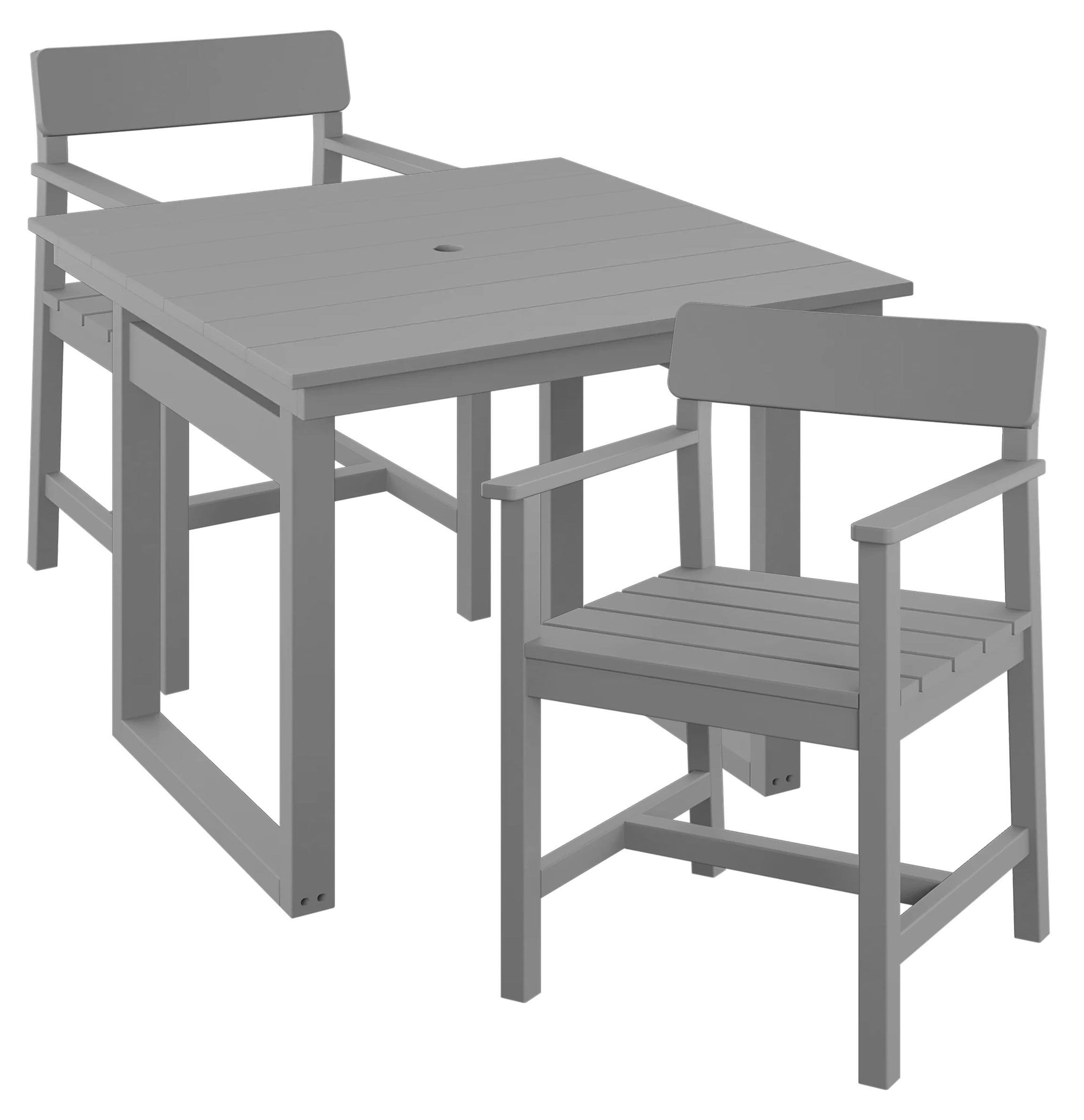 3-Piece Beverly Dining Table Set