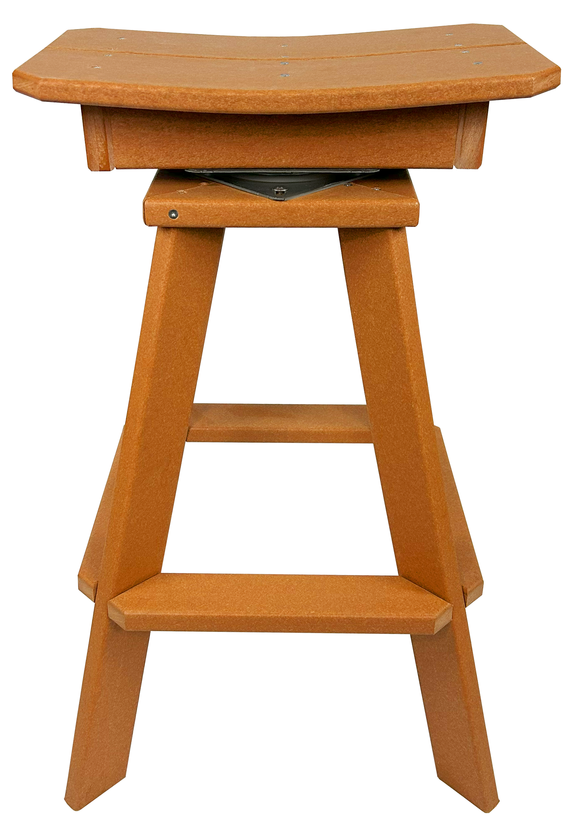 Set of 6 - Swivel Saddle Bar Stools
