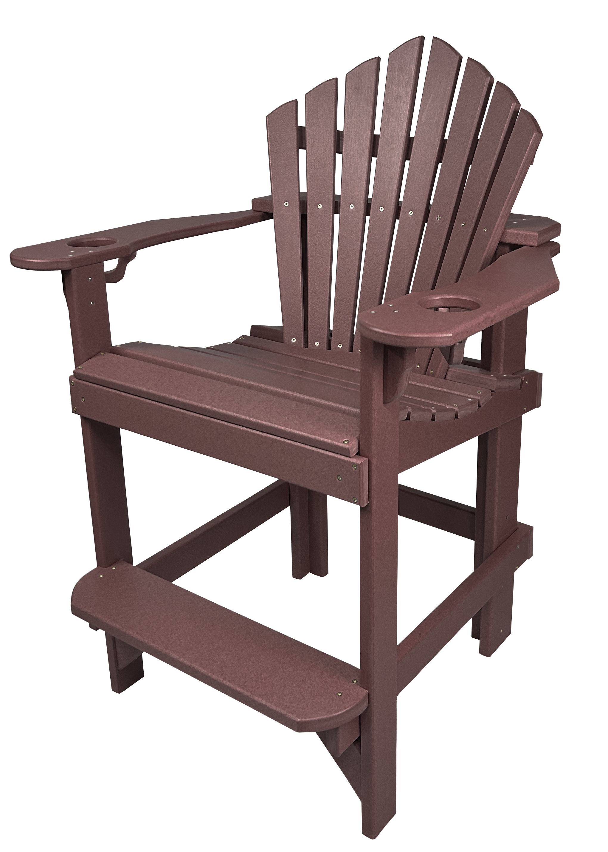 Set of 6 - Bridgewater Counter Chairs With Built In Cupholders