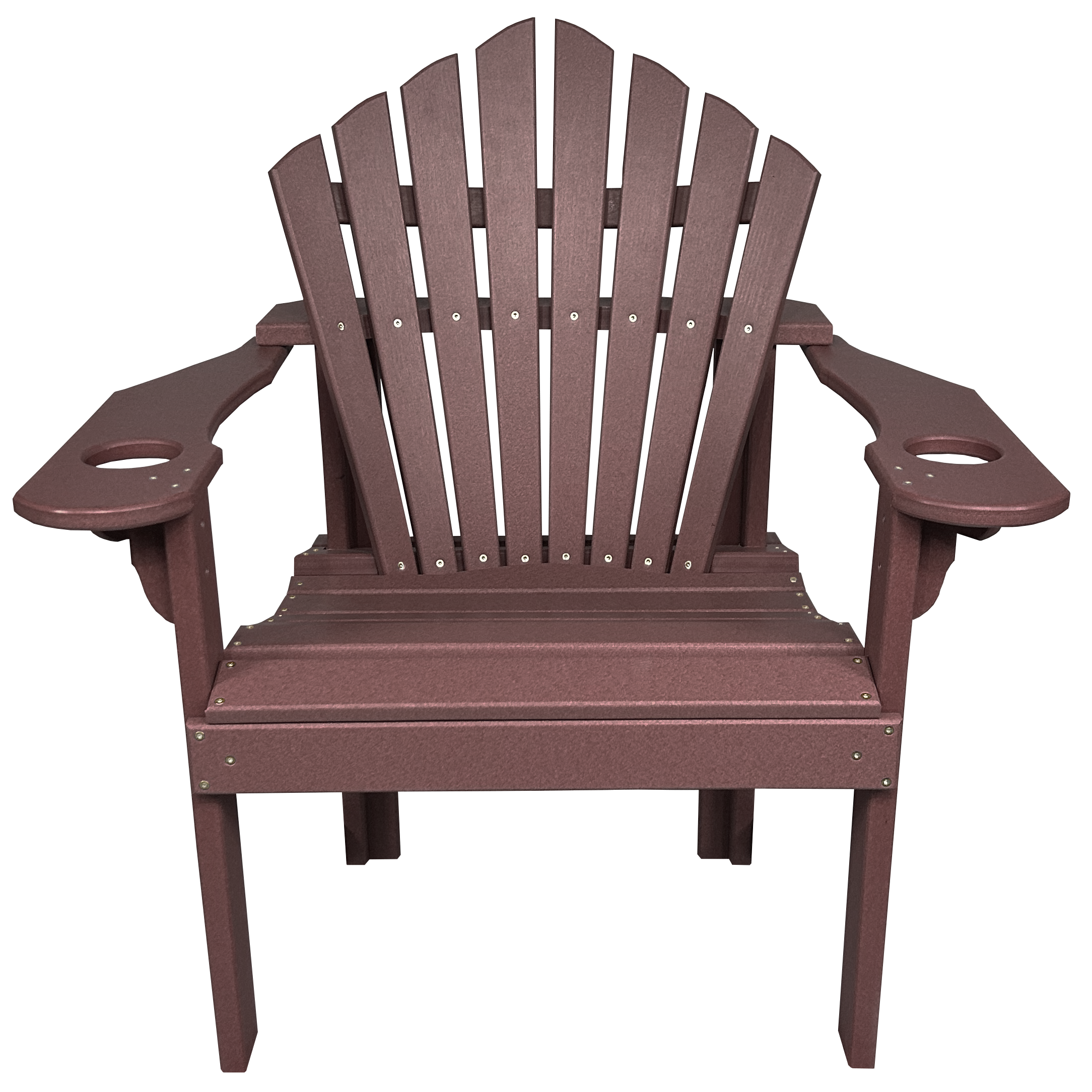 7-Piece 60”rd. Bridgewater Dining Set With Built In Cupholders