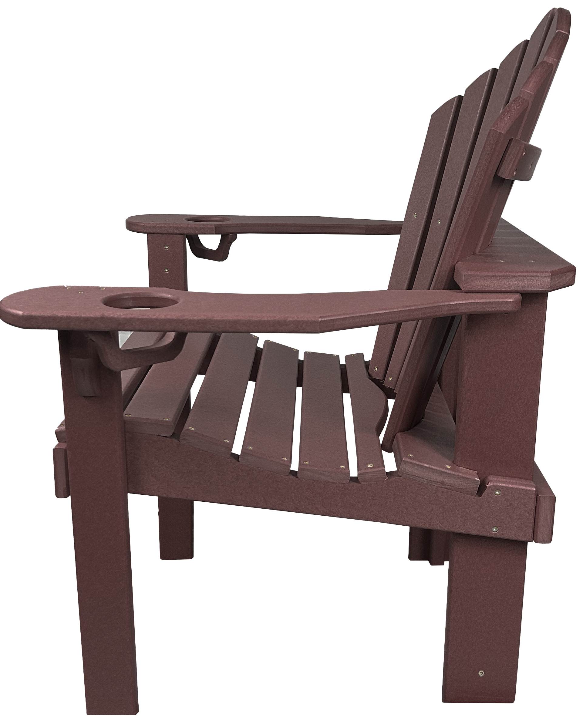 7-Piece 60”rd. Bridgewater Dining Set With Built In Cupholders