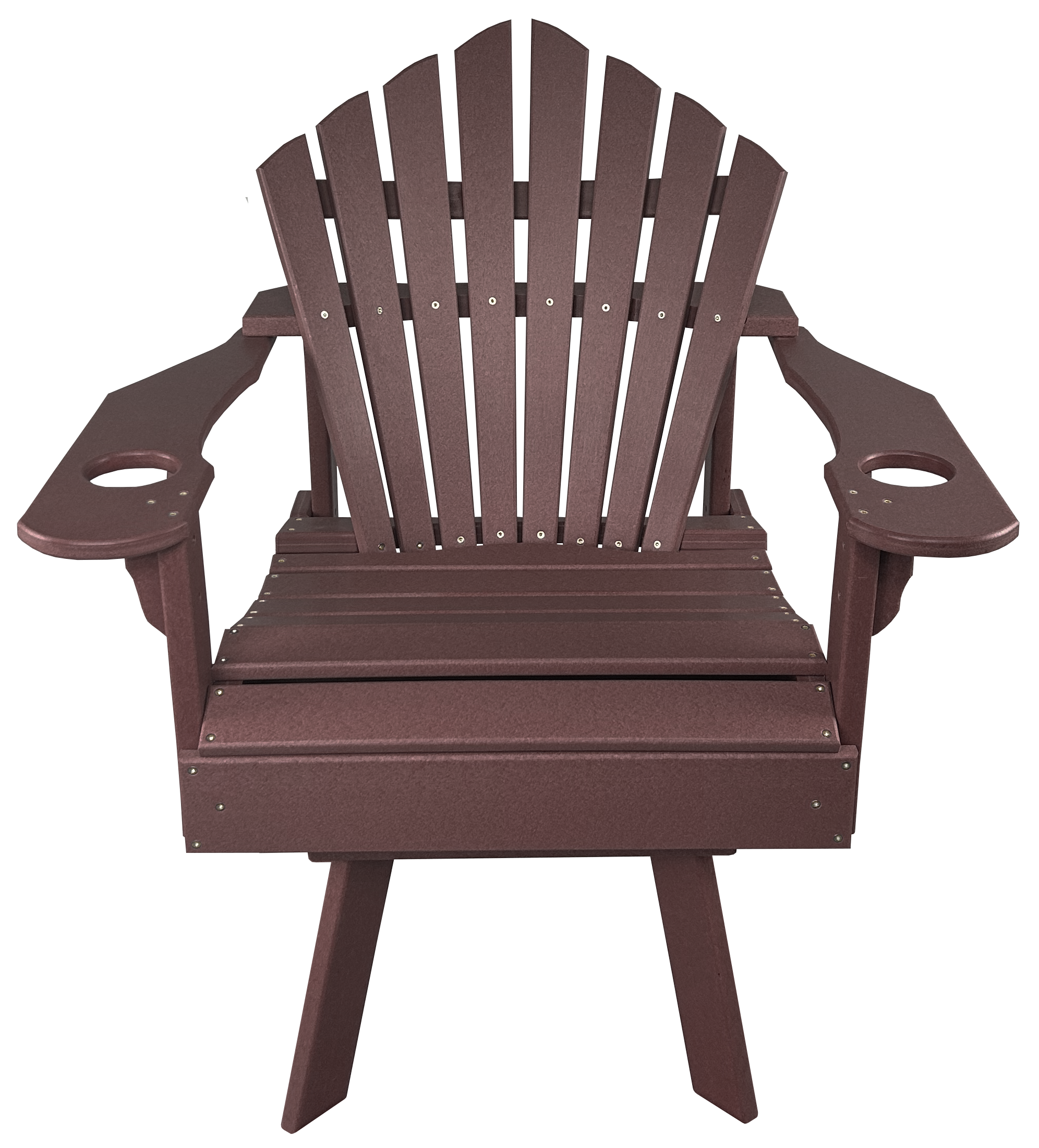 5-Piece 44”rd. Bridgewater Swivel Dining Set With Built In Cupholders