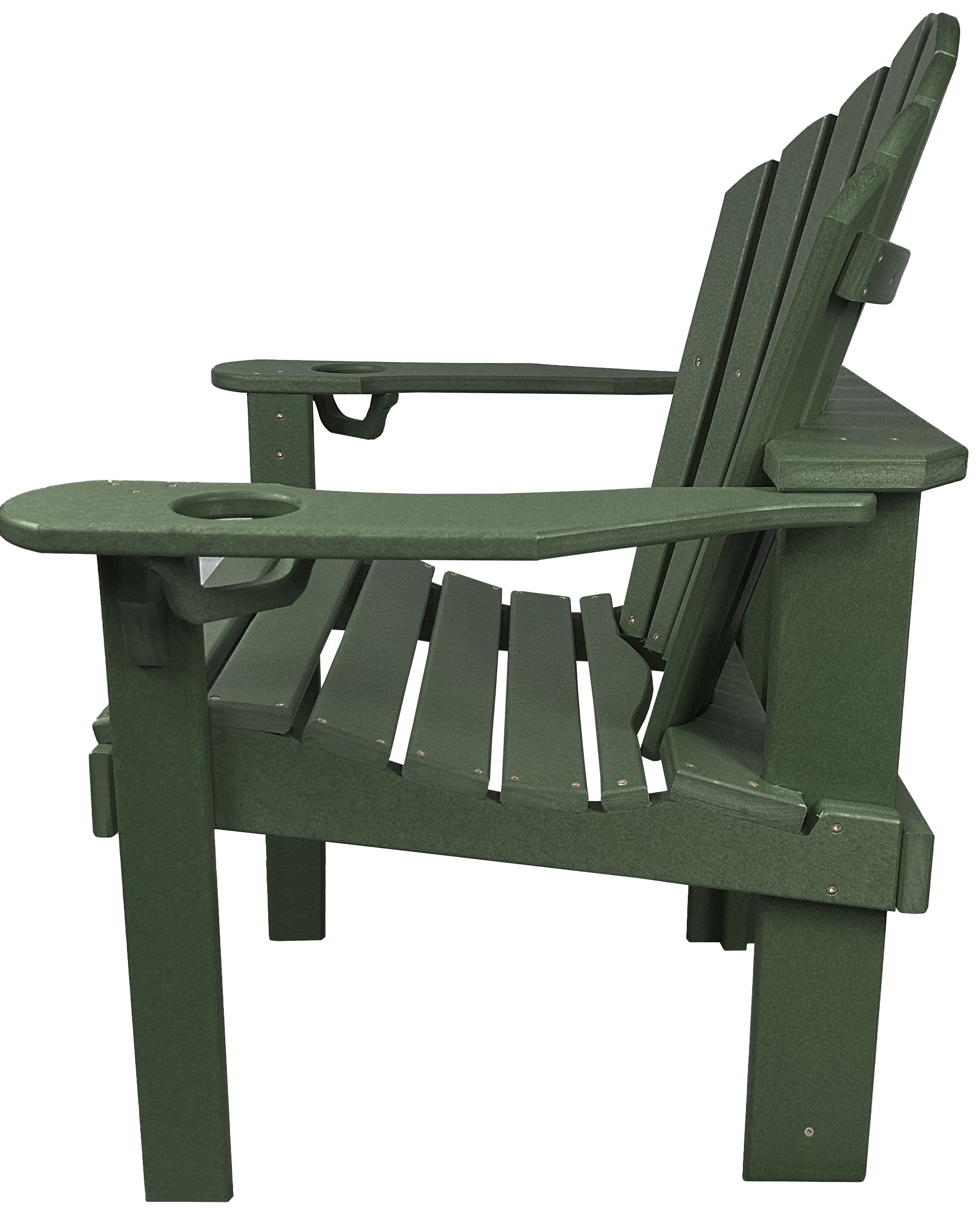 7-Piece 60”rd. Bridgewater Dining Set With Built In Cupholders