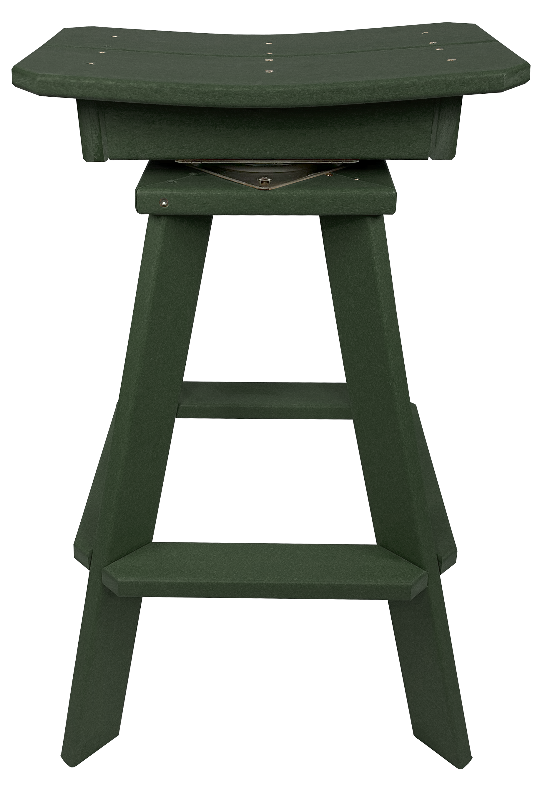 Set of 6 - Swivel Saddle Bar Stools