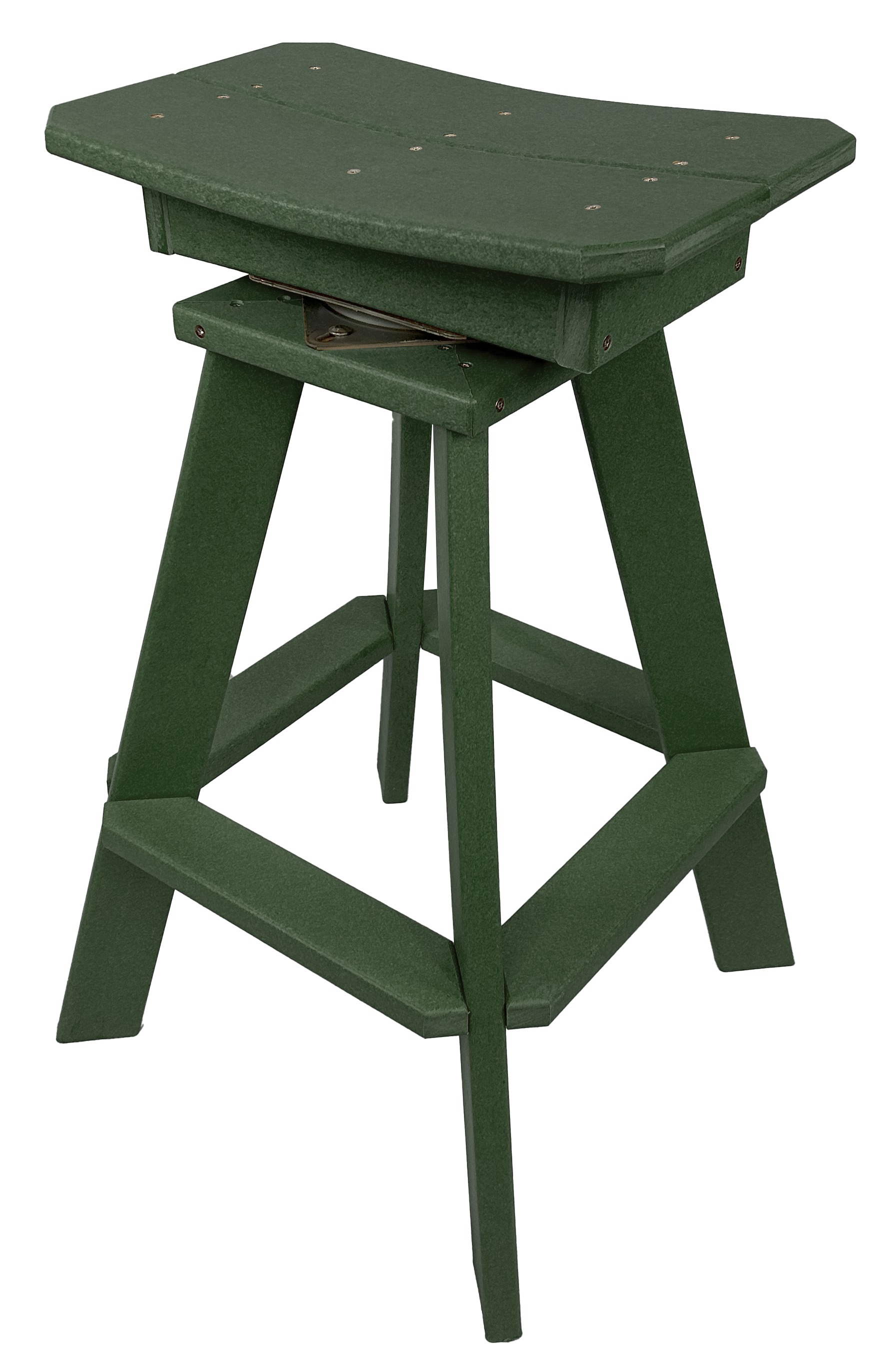 Set of 6 - Swivel Saddle Bar Stools