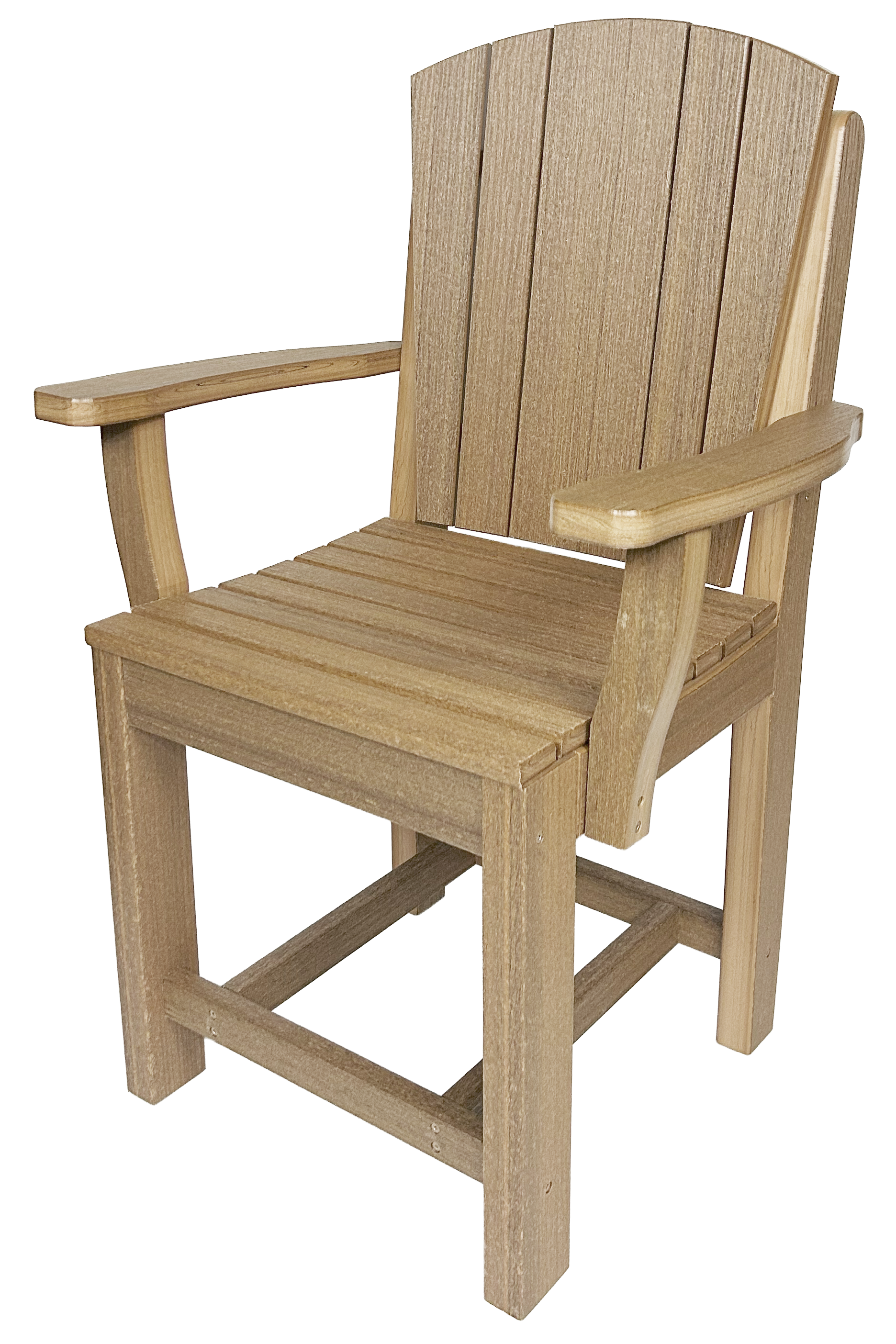 7-Piece Plantation Dining Set With 6 Arm Chairs