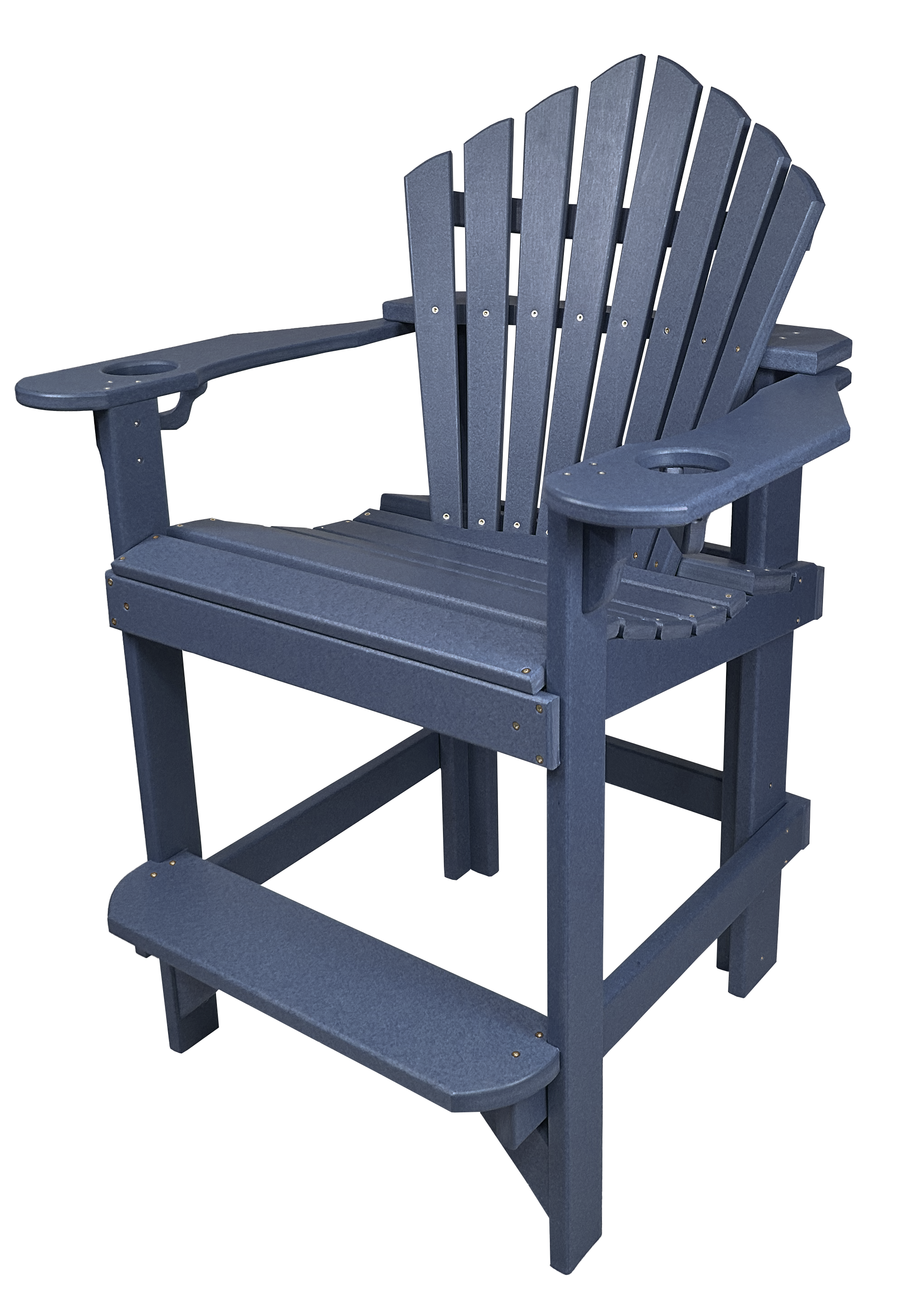 Set of 6 - Bridgewater Counter Chairs With Built In Cupholders