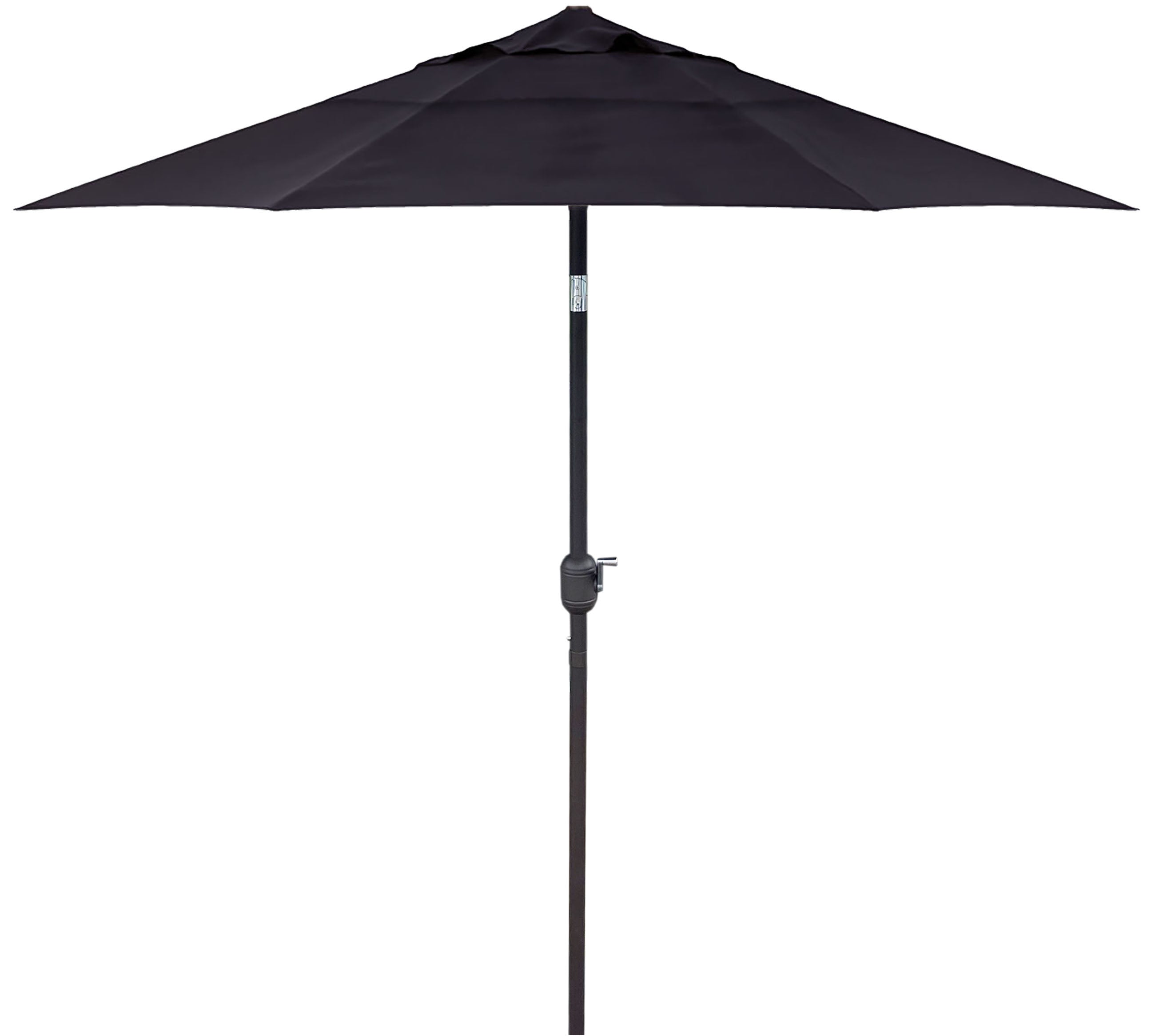 9'ft Patio Umbrella Push Button Tilt Sunbrella® Double Wind Vents