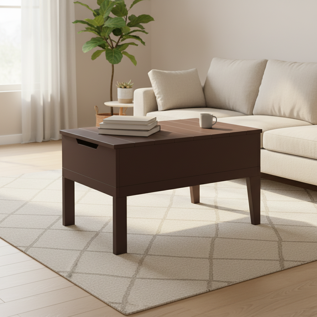 DuraWeather Poly BREEZE DEEP SEAT STORAGE/ICE TABLE