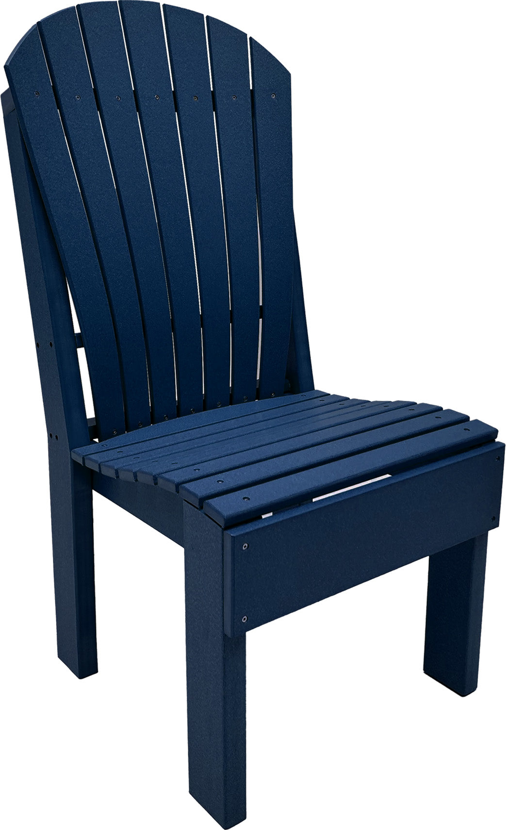 7-Piece Farmhouse Adirondack Dining Table Set With 2 Arm Chairs And 4 Side Chairs