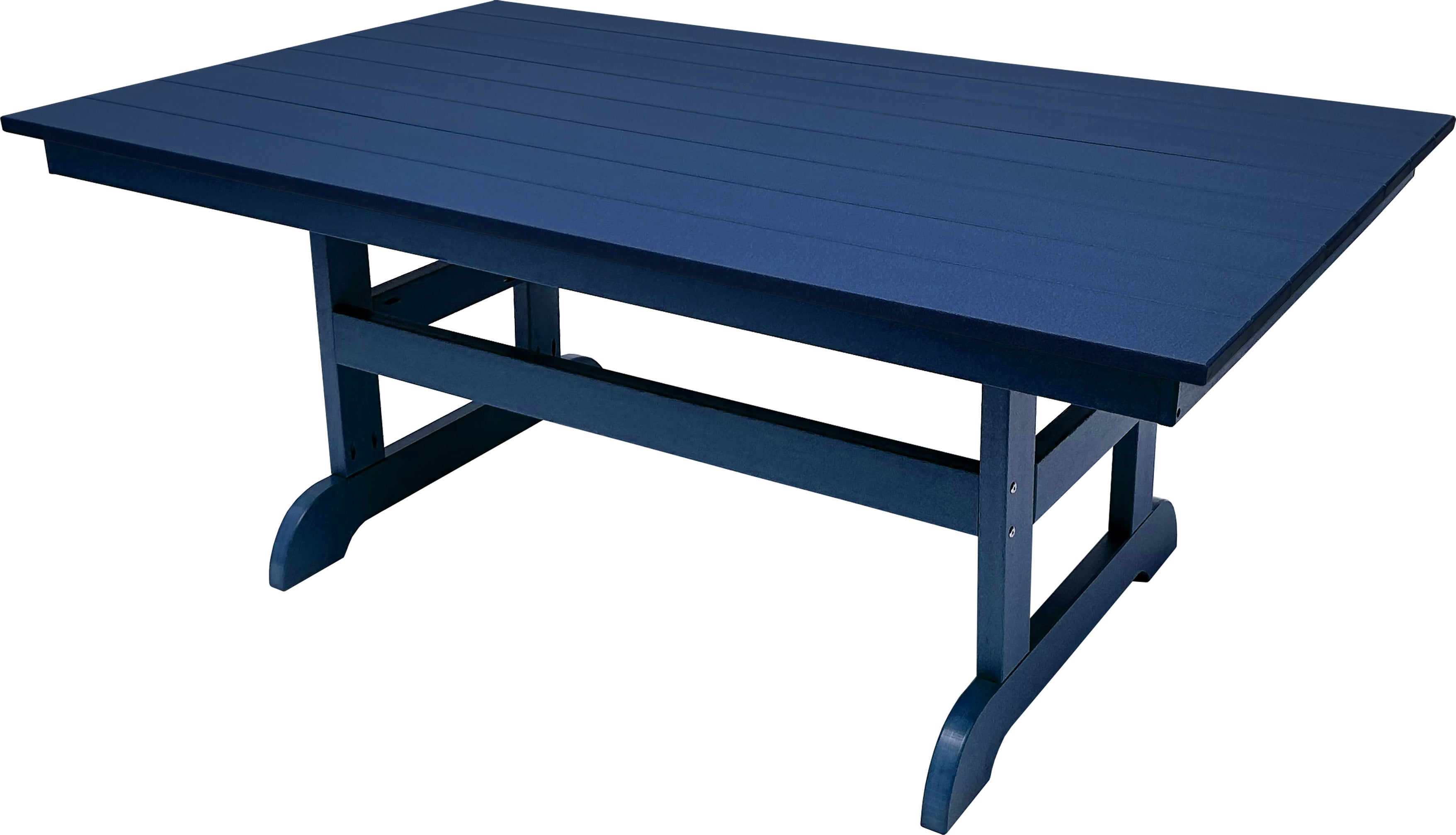 7-Piece Farmhouse Adirondack Dining Table Set With 2 Arm Chairs And 4 Side Chairs