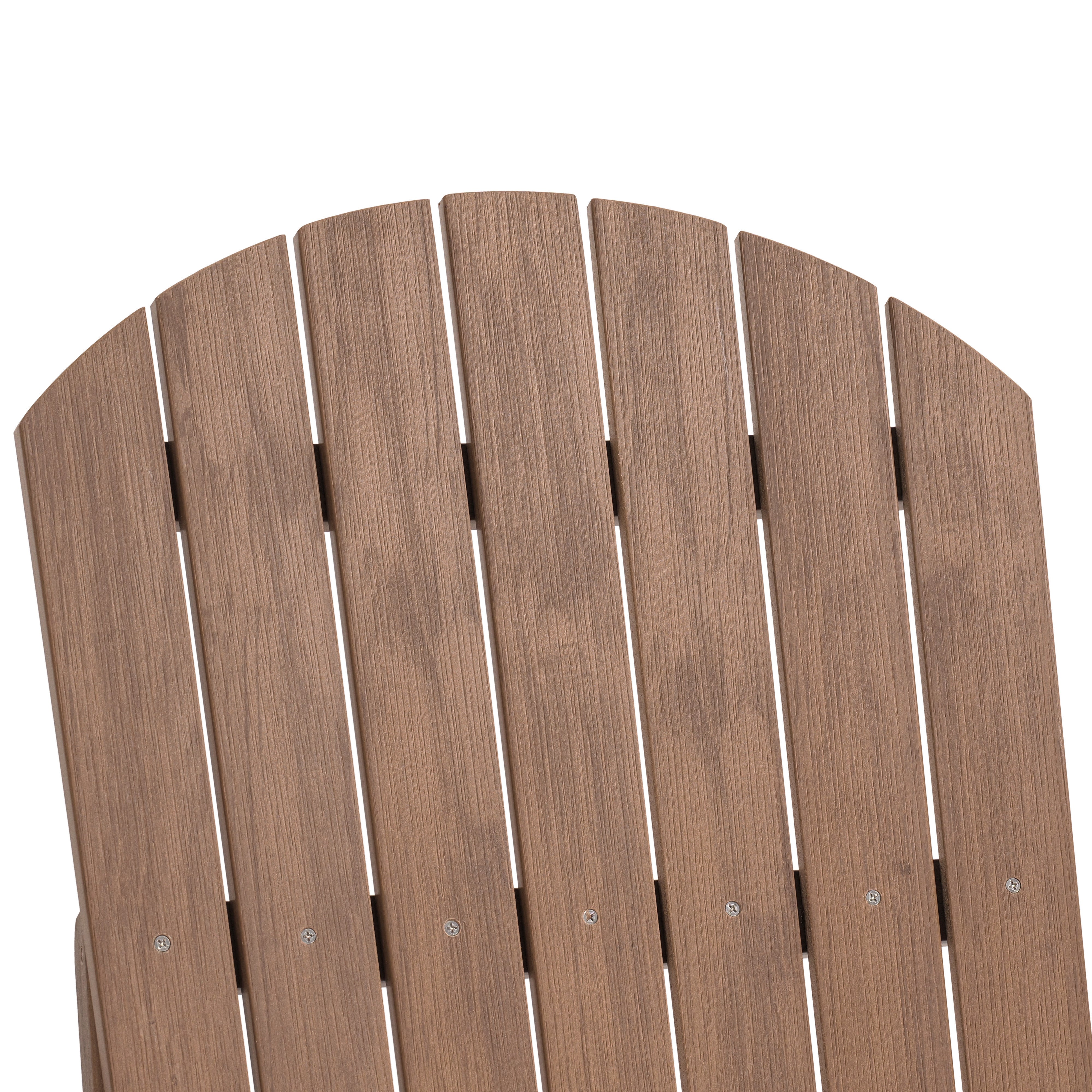 Folding Adirondack Chair with Built in Footrest & Cup/Wine Holders King Size