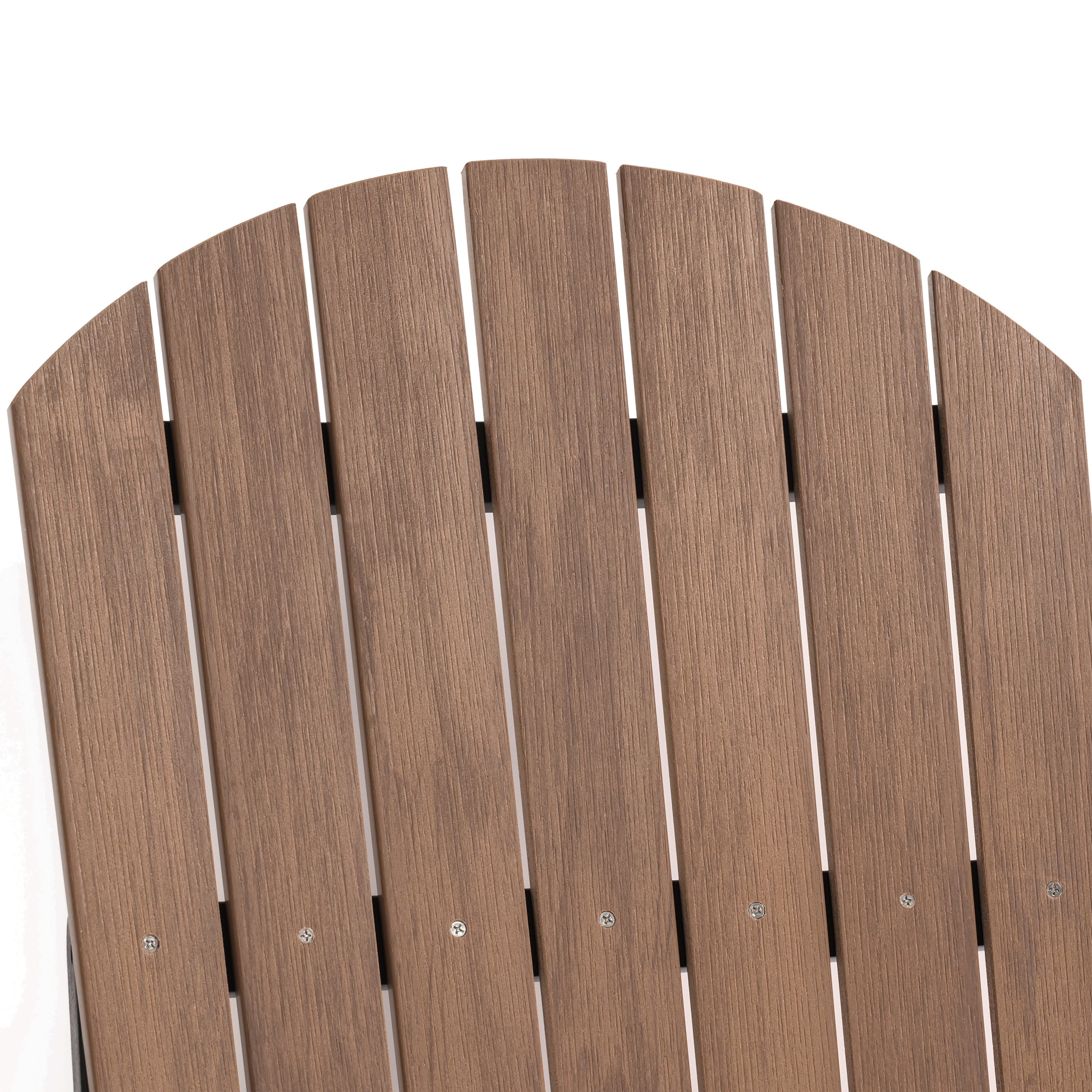 Folding Adirondack Chair with Built in Footrest & Cup/Wine Holders King Size