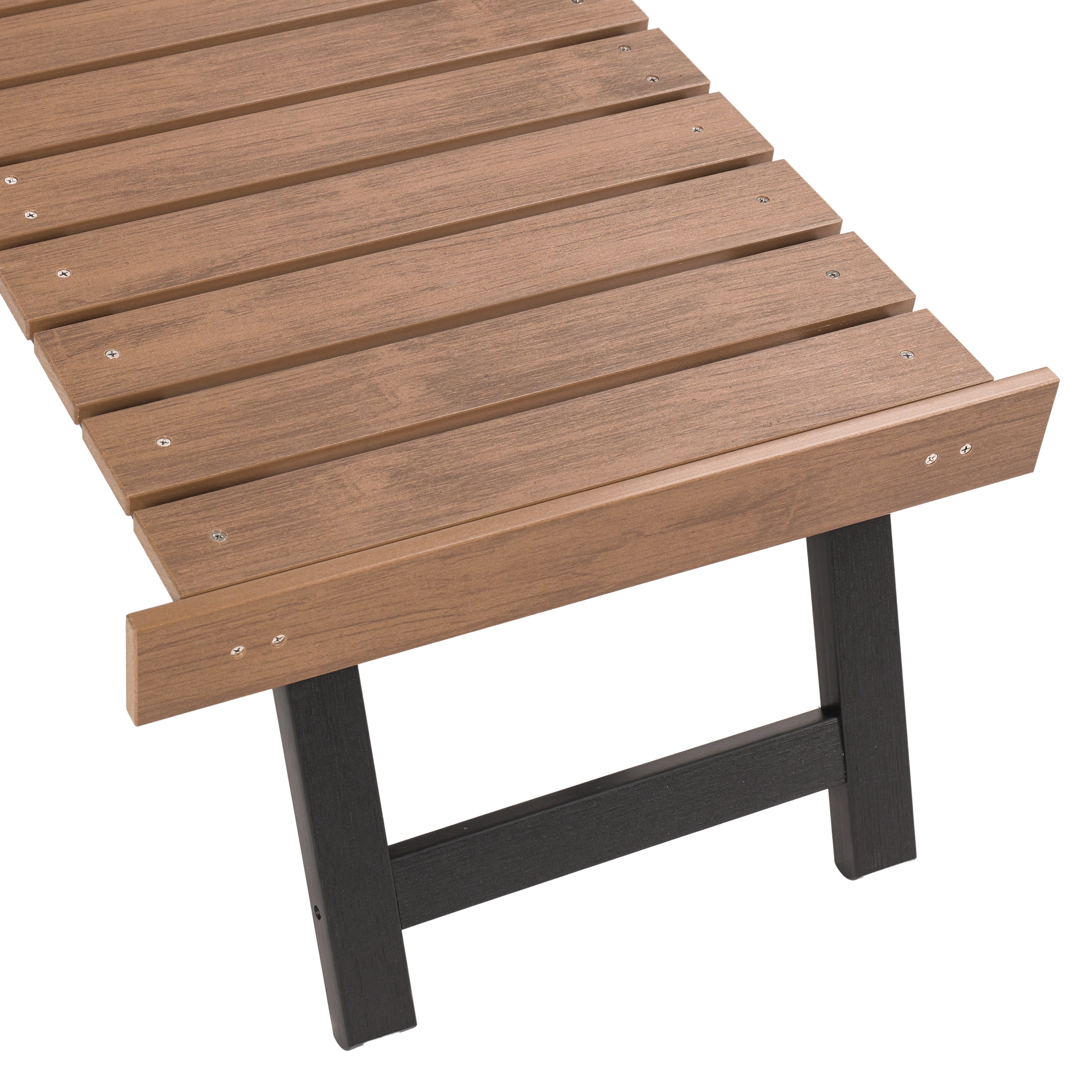 Folding Adirondack Chair with Built in Footrest & Cup/Wine Holders King Size