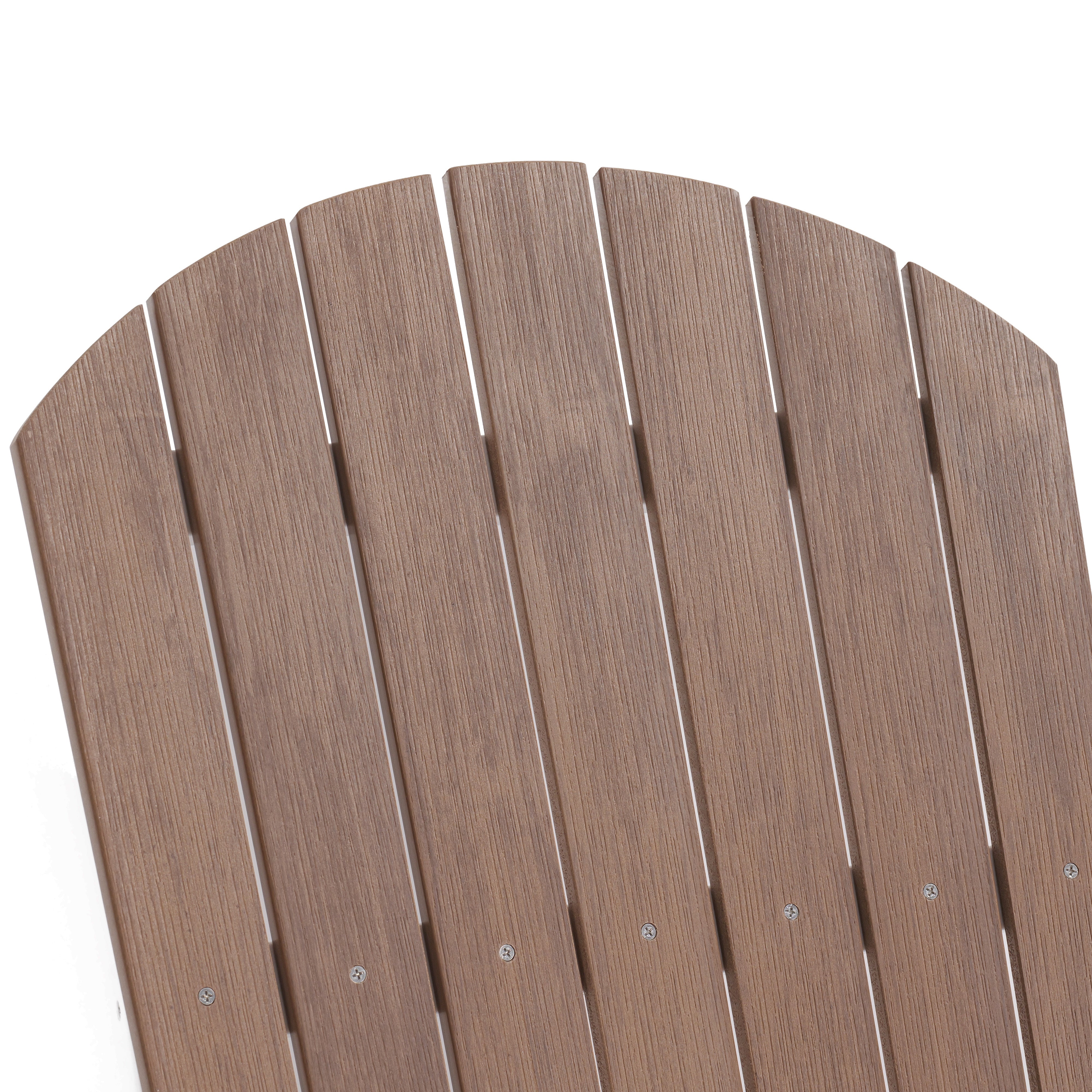 Folding Adirondack Chair with Built in Footrest & Cup/Wine Holders King Size