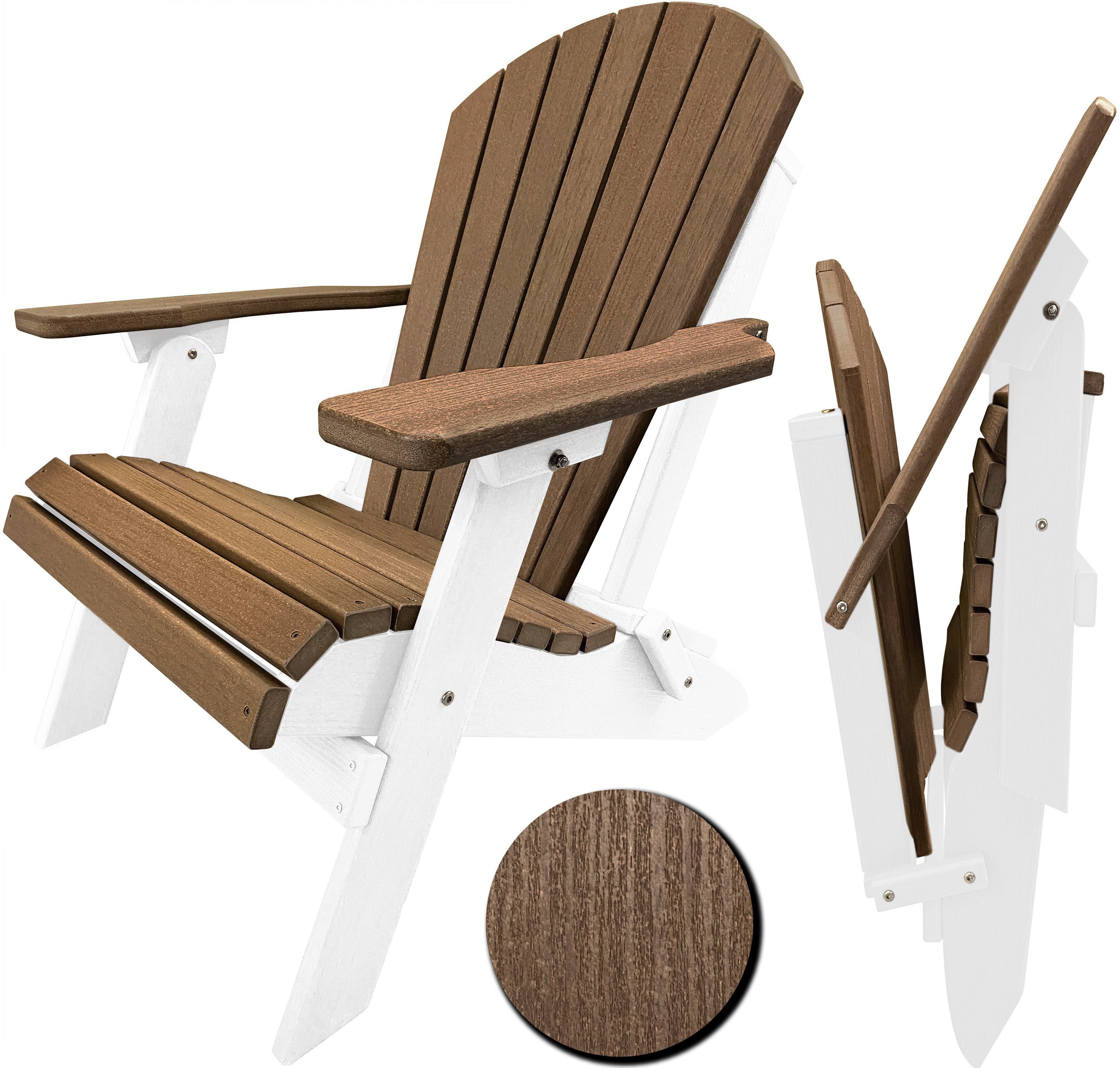 Folding Adirondack Chair King Size