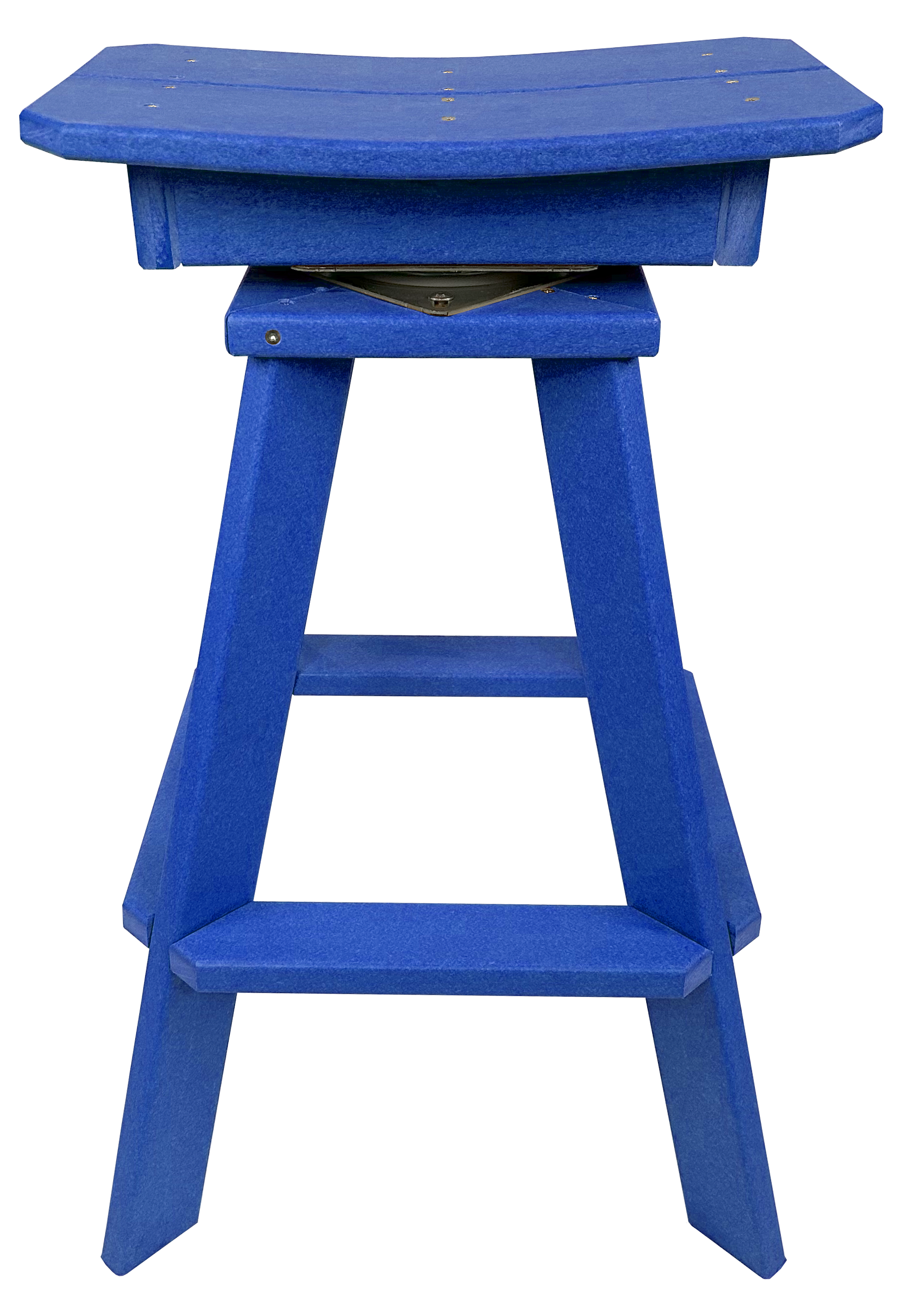 Set of 6 - Swivel Saddle Bar Stools