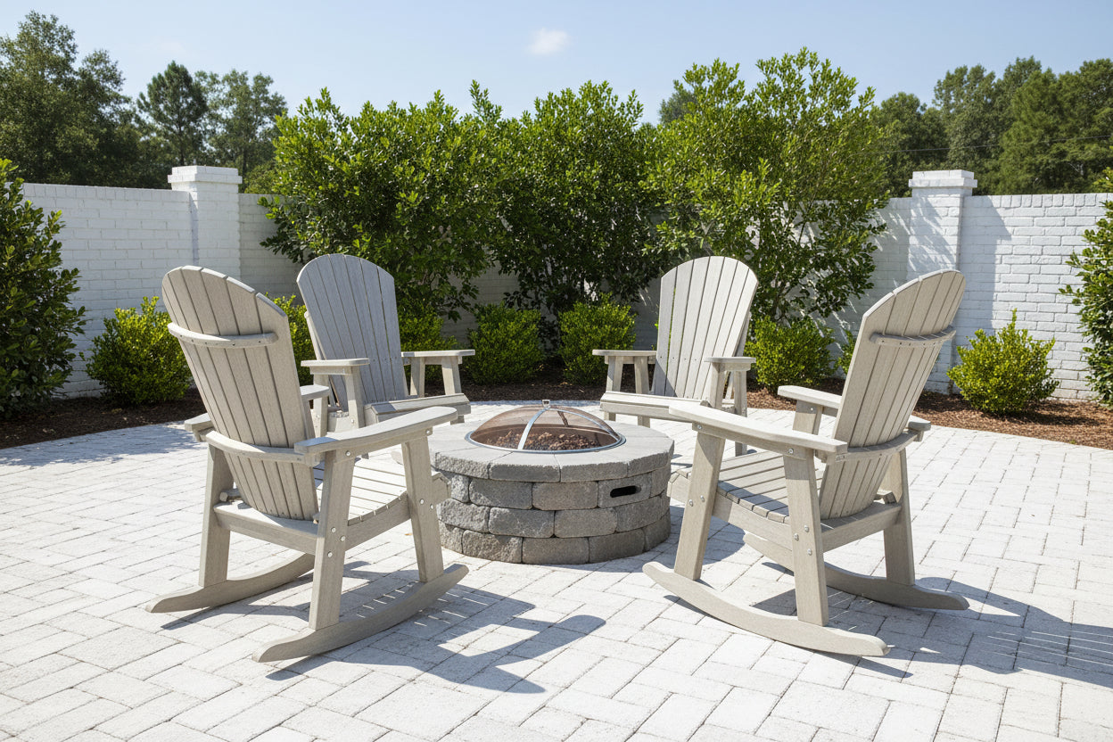 DURAWEATHER POLY® Adirondack Porch Rocker Lakeside