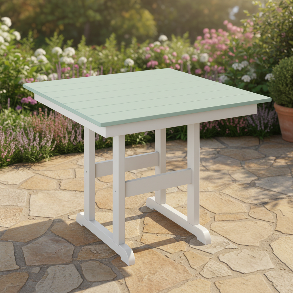 DuraWeather Poly 38 SQUARE TABLE