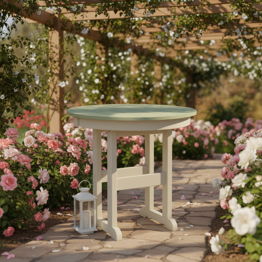 DuraWeather Poly 33" ROUND TABLE
