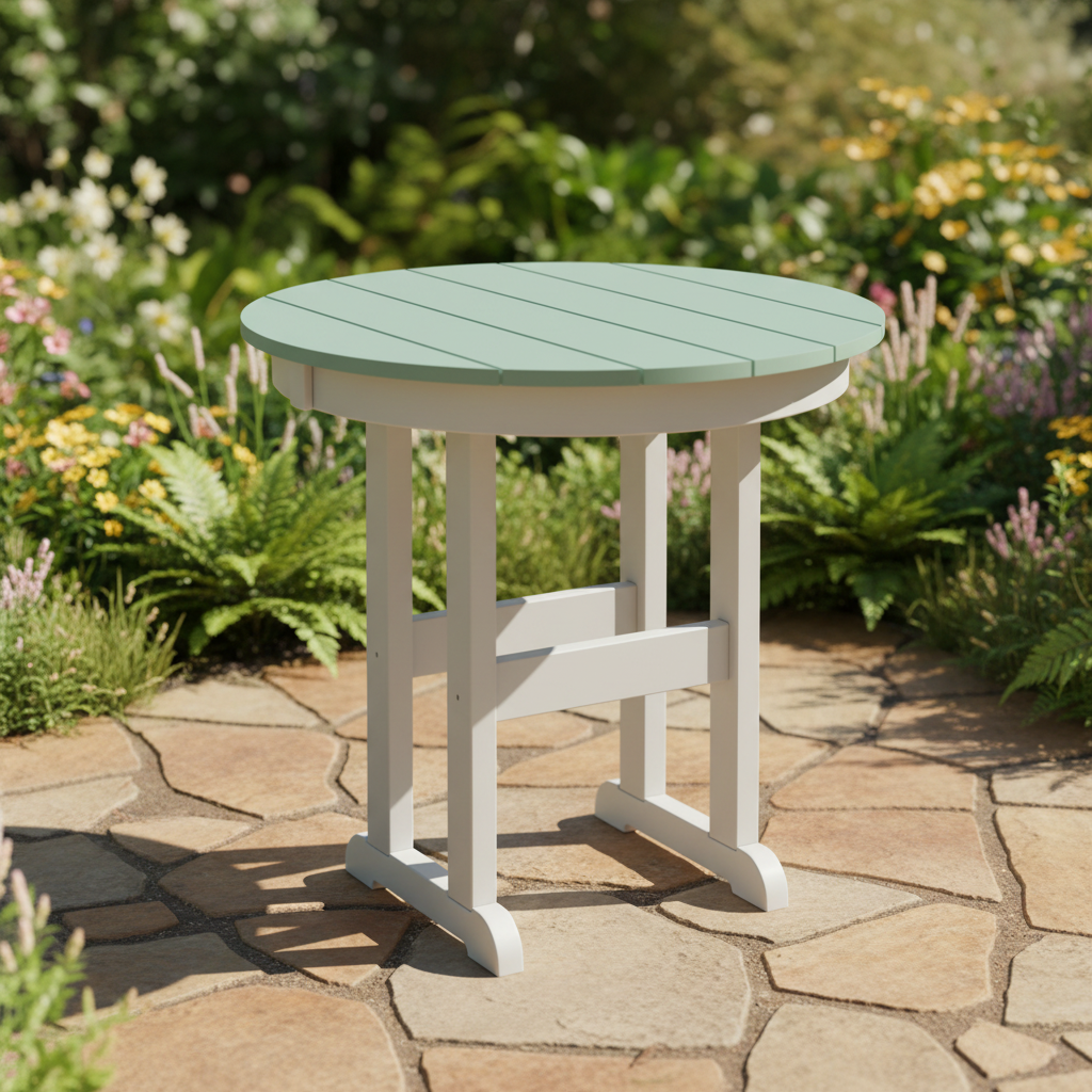 DuraWeather Poly 33" ROUND TABLE