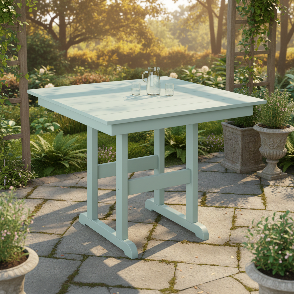 DuraWeather Poly 38 SQUARE TABLE