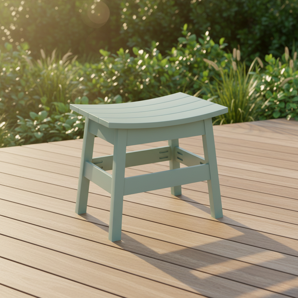 DuraWeather Poly SADDLE STOOL