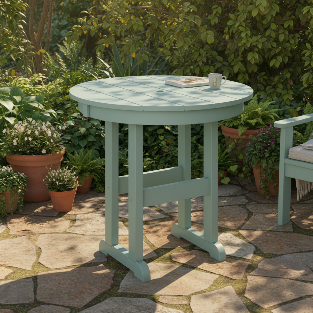DuraWeather Poly 33" ROUND TABLE