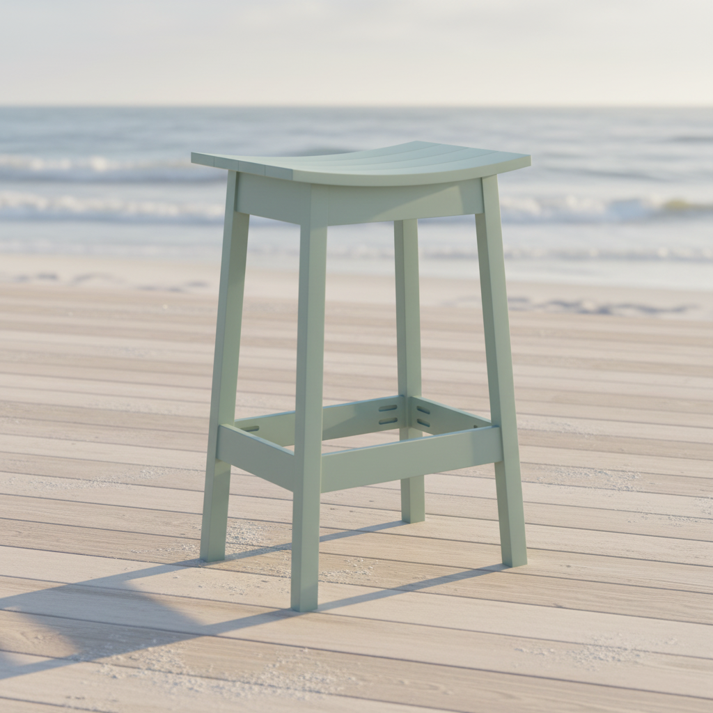 DuraWeather Poly SADDLE STOOL