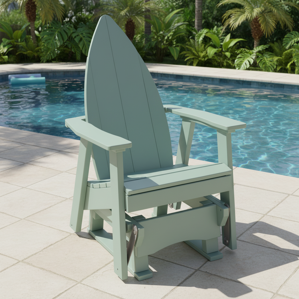 DuraWeather Poly SURFBOARD NOSE 2 GLIDER CHAIR